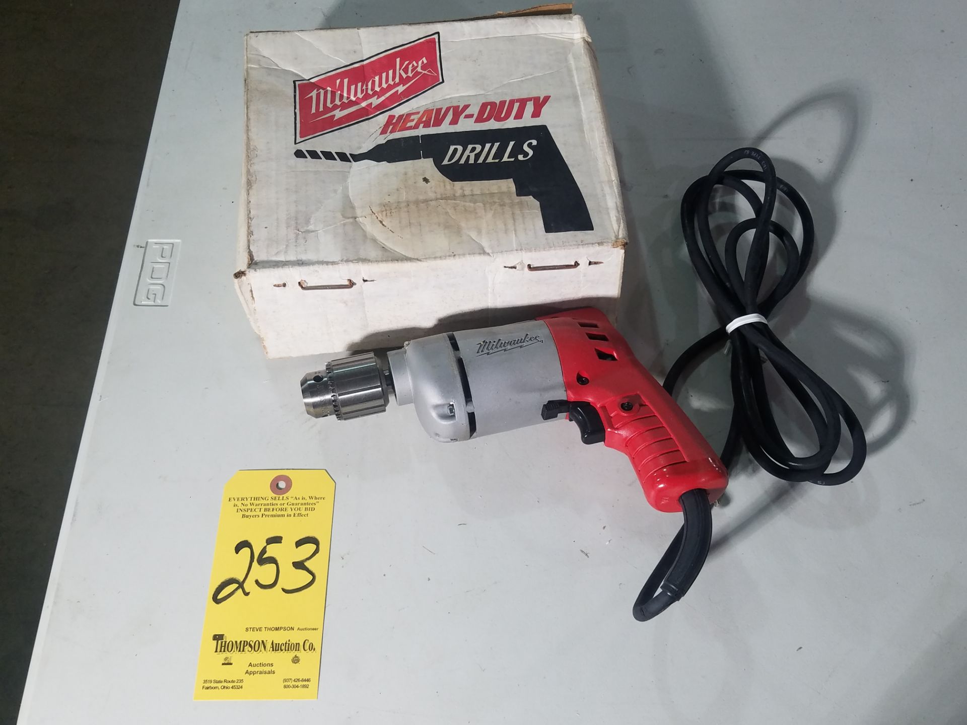 Milwaukee Heavy Duty Hole Shooter, 3/8", Model 0222-1