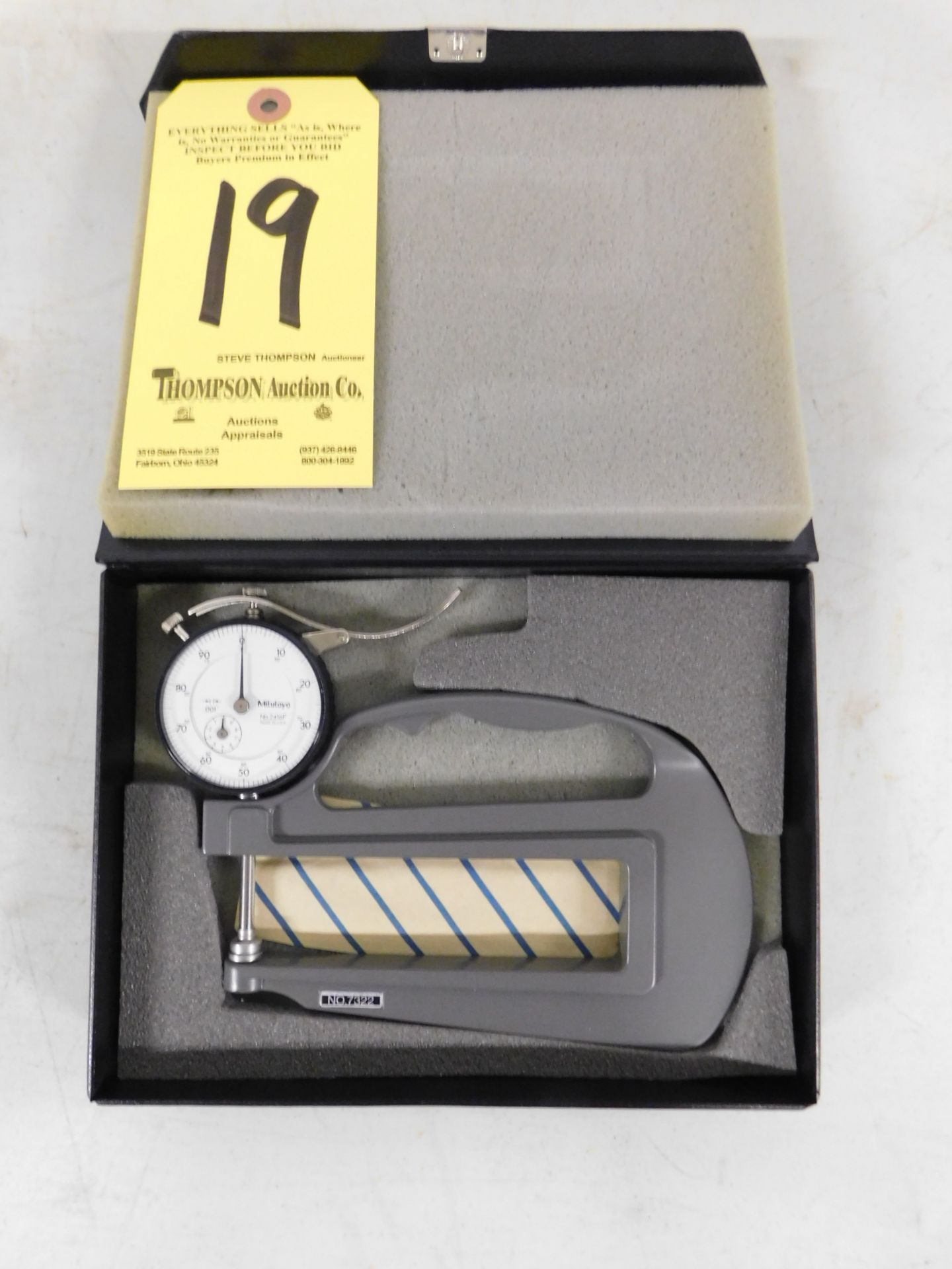 Mitutoyo #7322 Upright Dial Gage, New