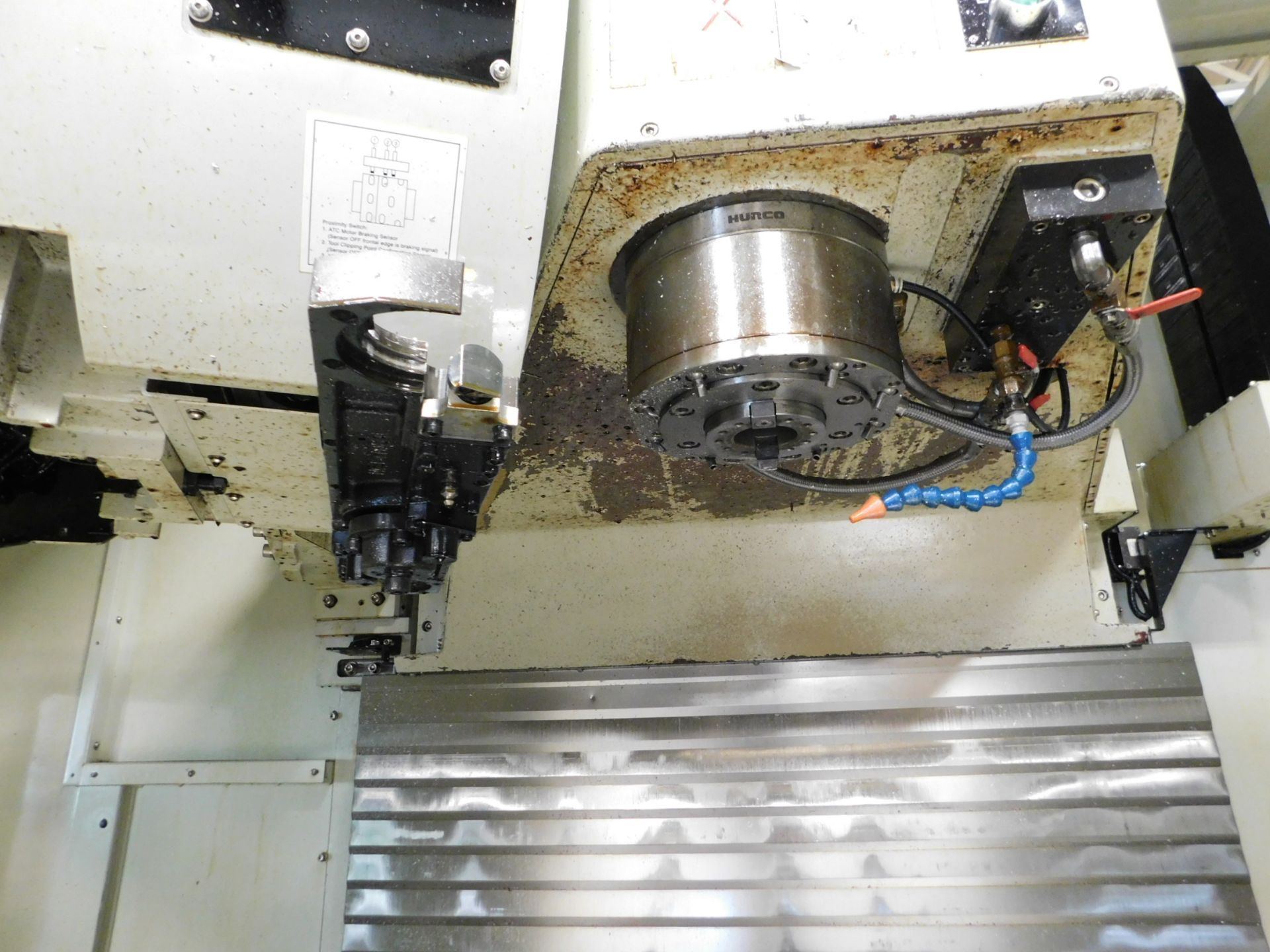 Hurco Model VMX-64 CNC Vertical Machining Center, s/n H-H64132, New 2012, 40 Taper, 24 ATC, 64 In. X - Image 15 of 26