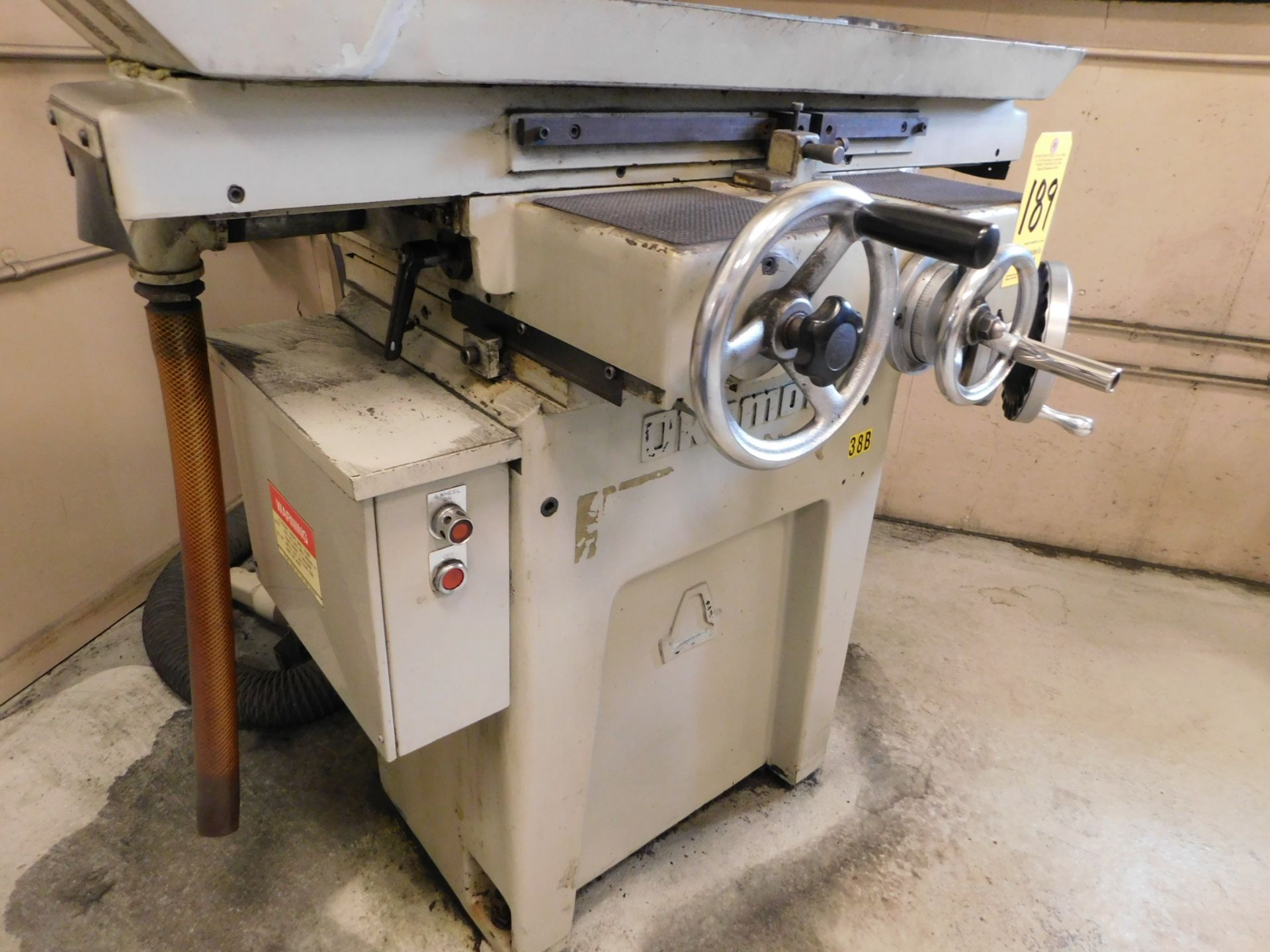 Okamoto Model 6-12/14 Linear Hand Feed Surface Grinder, s/n 3502, Walker 612 Fine Pole Magnetic - Image 12 of 14