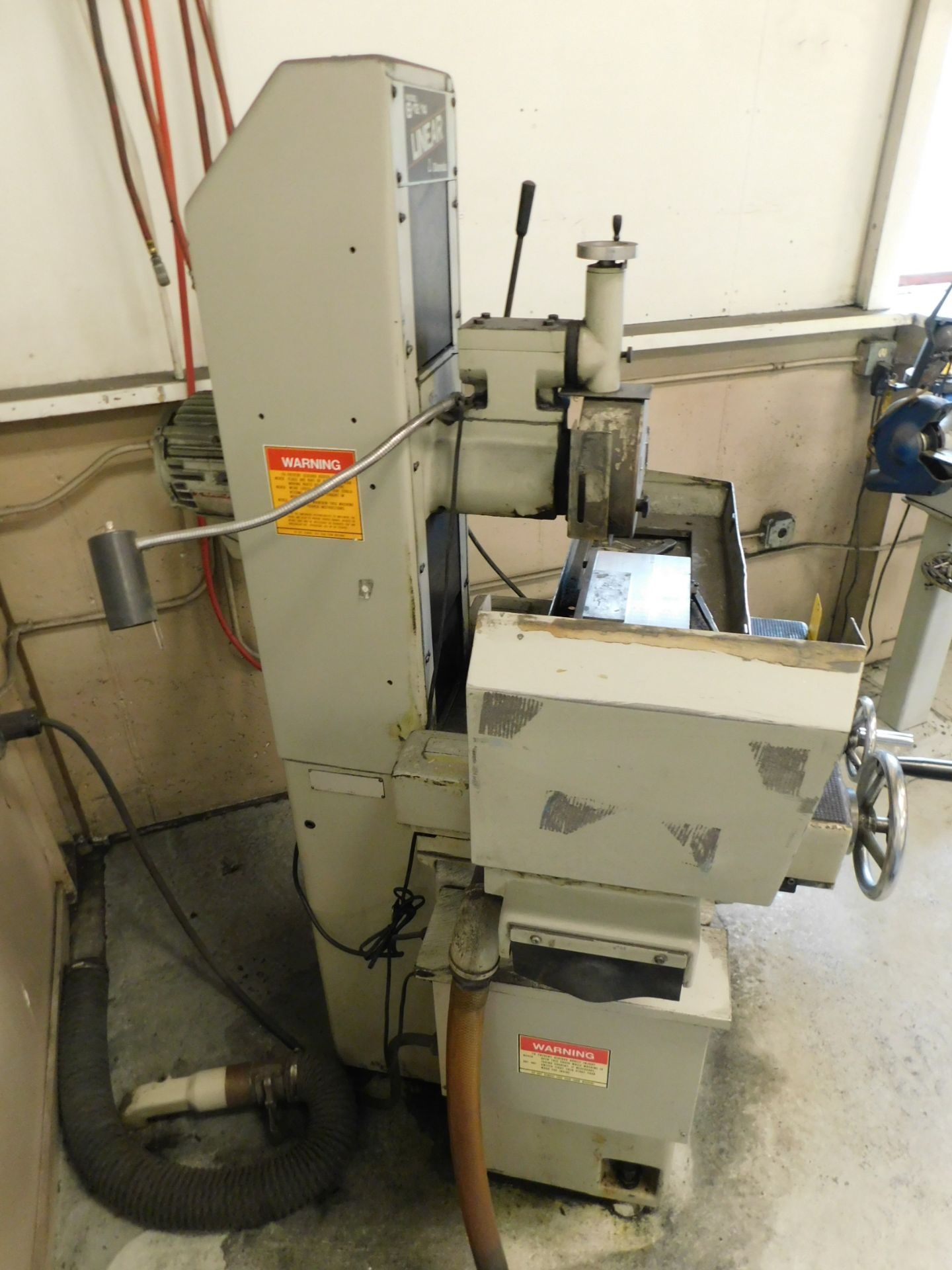 Okamoto Model 6-12/14 Linear Hand Feed Surface Grinder, s/n 3502, Walker 612 Fine Pole Magnetic - Image 5 of 14