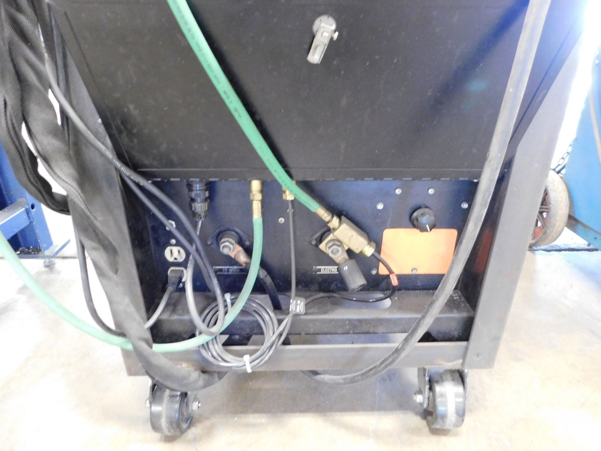 Lincoln Square Wave TIG 350 Tig Welder, s/n AC788566, Pro Cool II Chiller, Tig Gun, Foot Pedal - Image 3 of 10