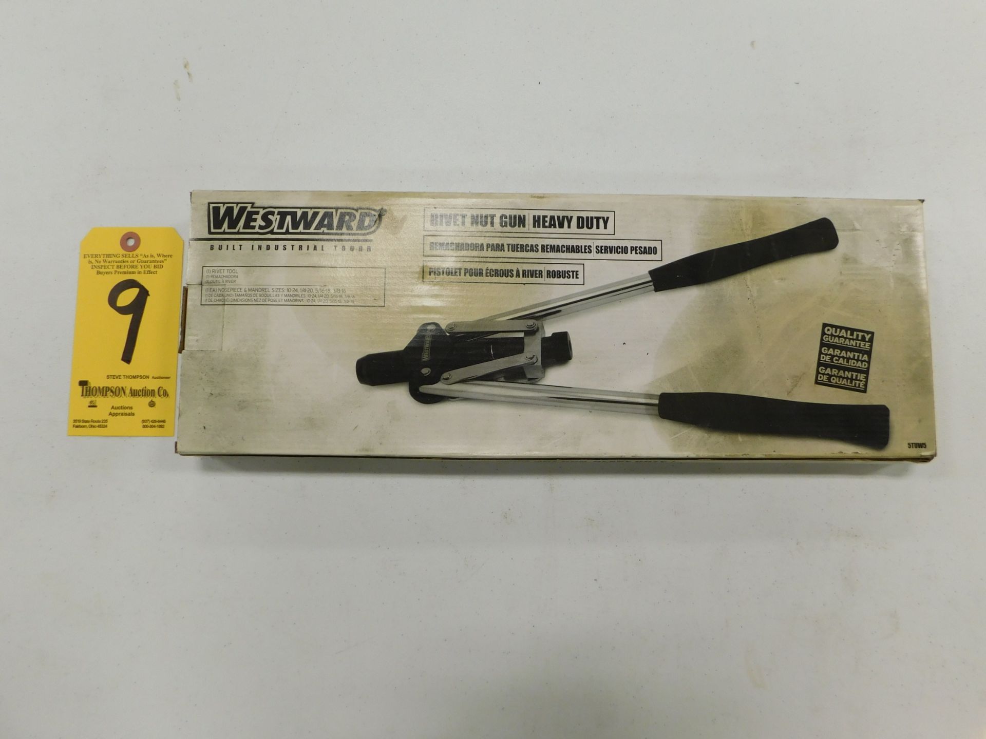 Westward Heavy Duty Rivet Nut Gun