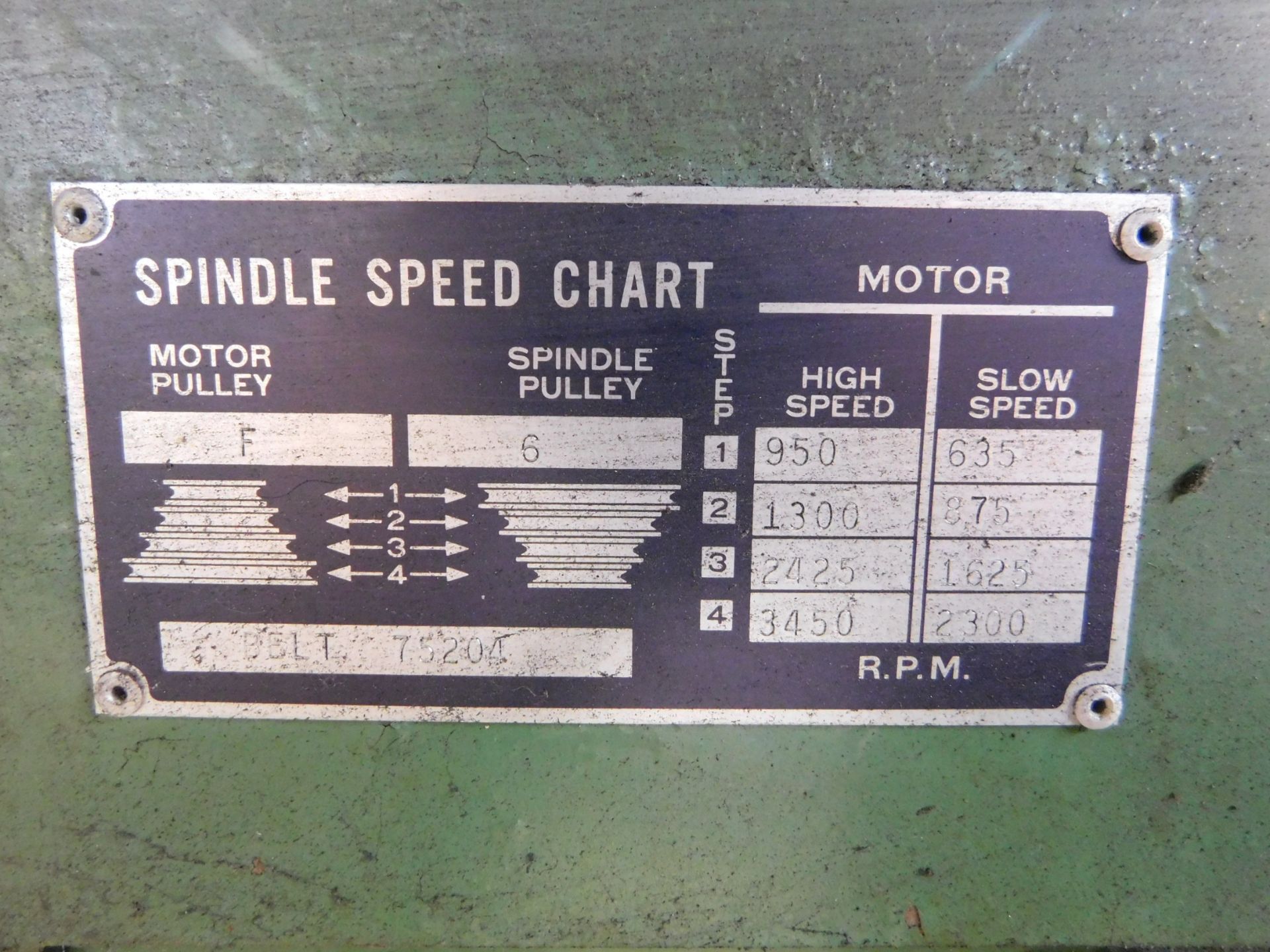 Snow Model DR-2-R Tapping Machine, s/n M41979-1284 - Image 7 of 8