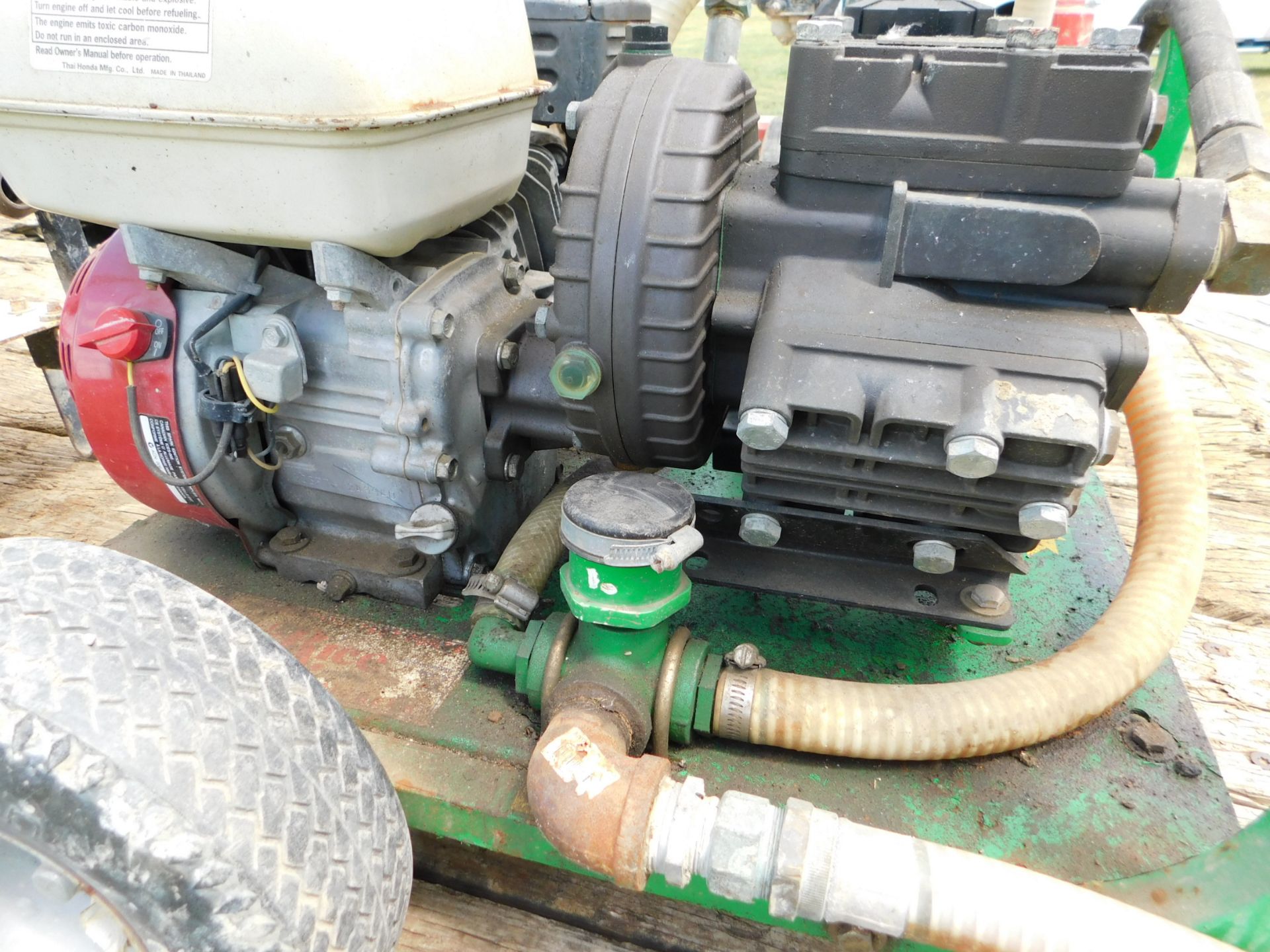 Rice Gas-Powered Hydrostatic Test Pump, with Honda GX160 Engine - Image 4 of 6