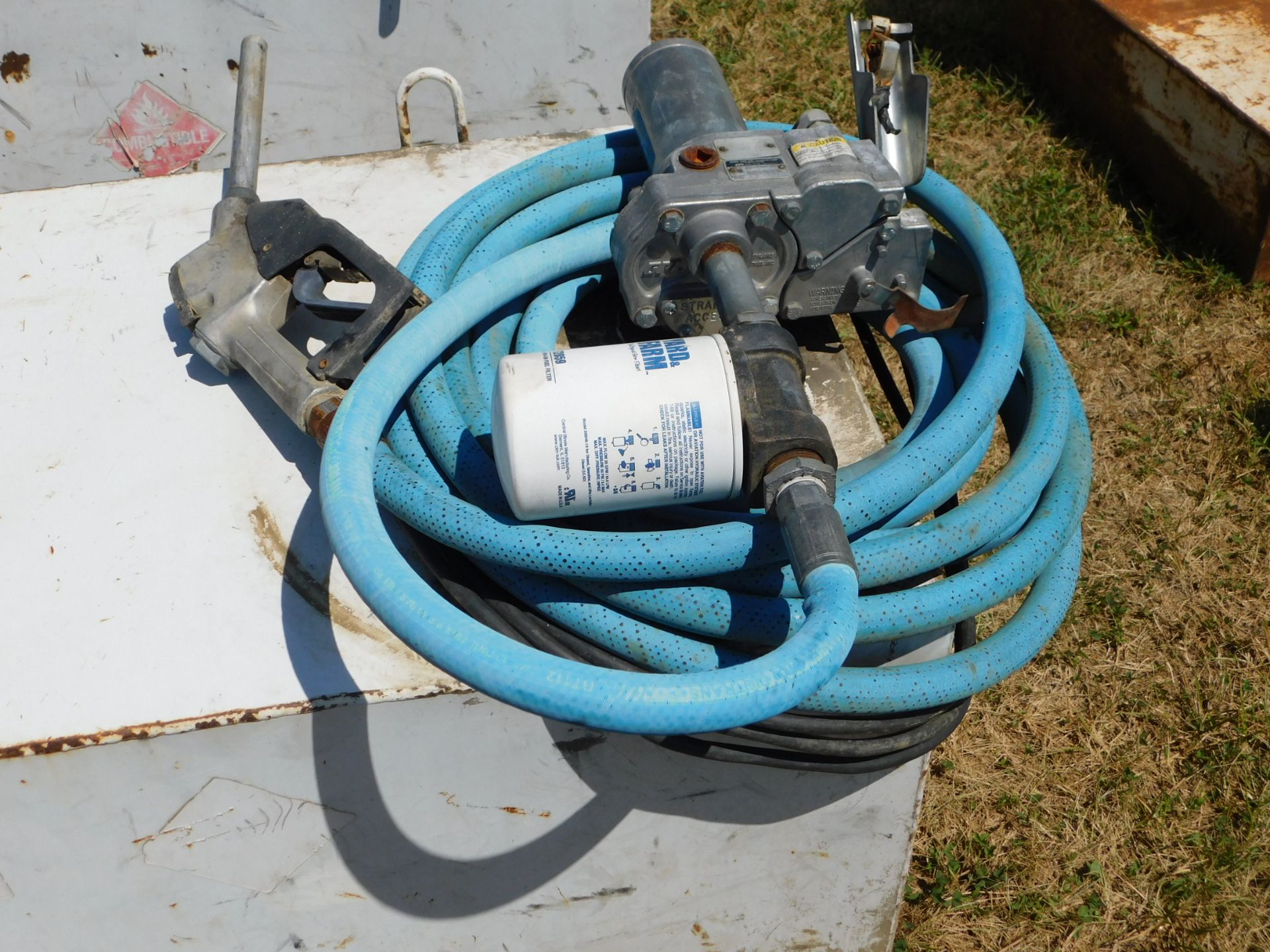 Diesel Fuel Tank with Electric Pump - Image 2 of 3