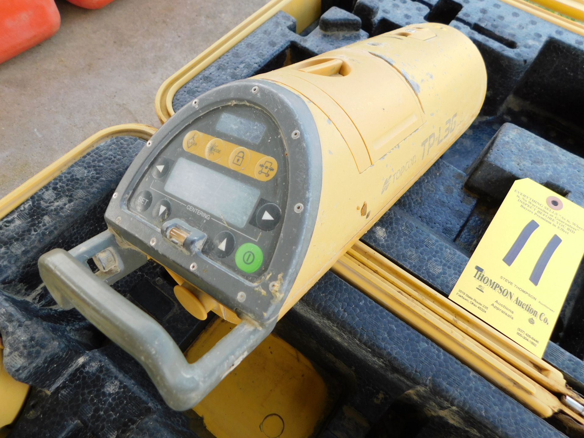 Topcon Model TP-L3G Pipe Laser with RC-200 Remote Control - Image 2 of 6