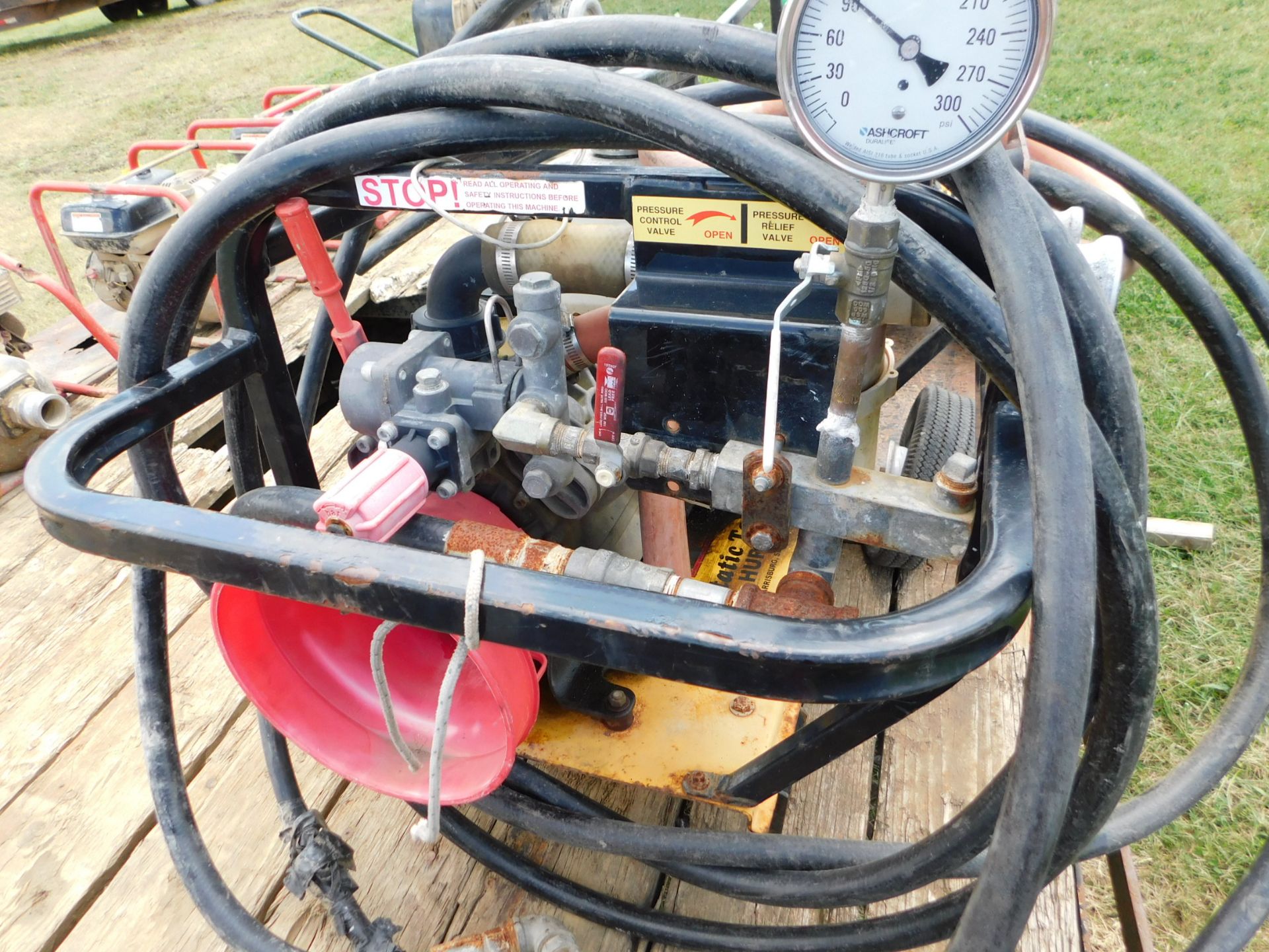 Hurco Model HTP-23-700H Gas-Powered Hydrostatic Test Pump with Honda GX 390 Engine - Image 2 of 7