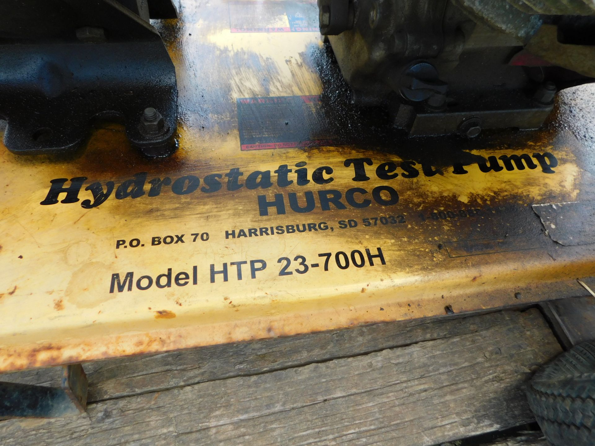 Hurco Model HTP-23-700H Gas-Powered Hydrostatic Test Pump with Honda GX 390 Engine - Image 5 of 7