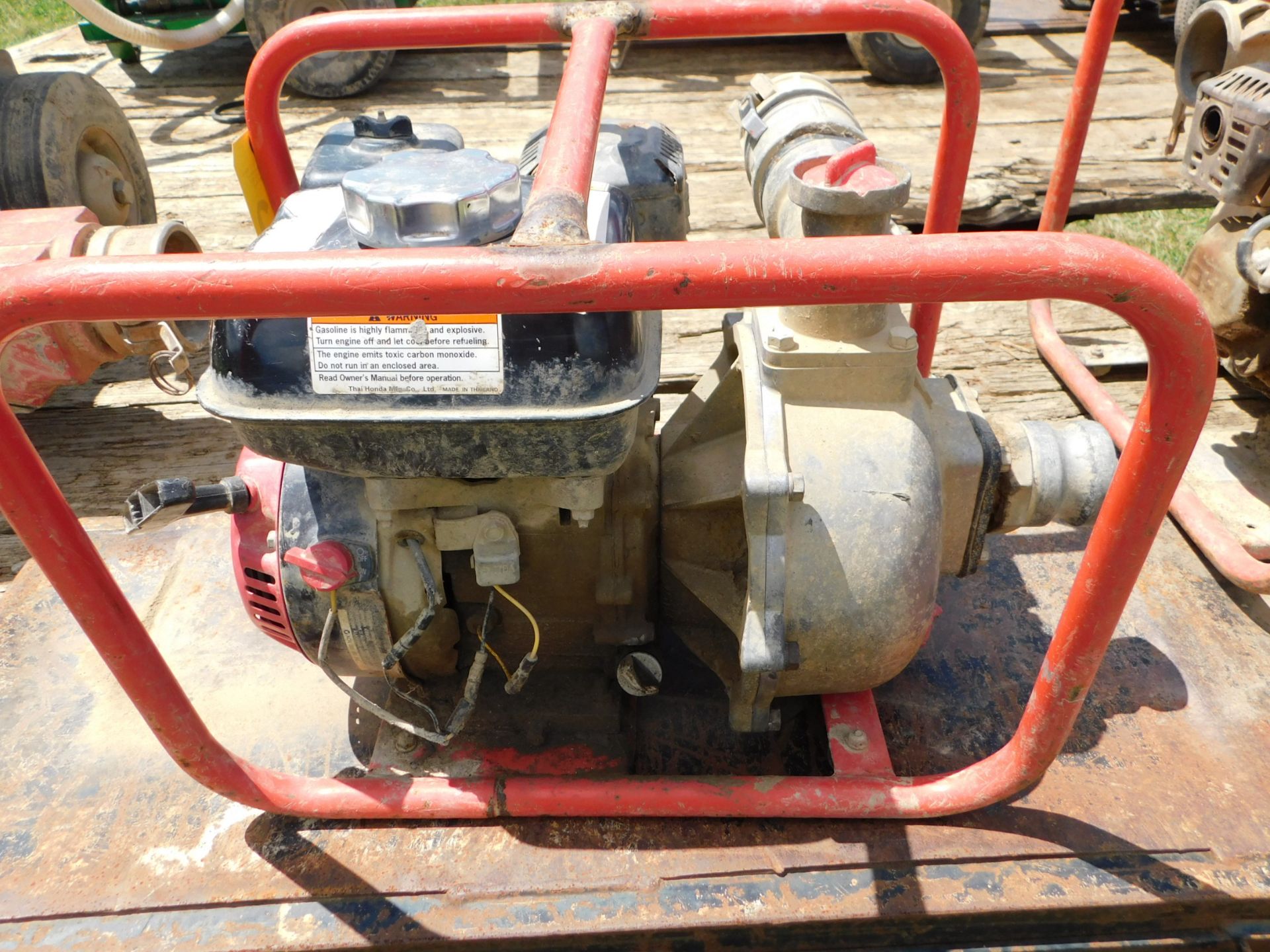 Multiquip Model QP-2H Gas-Powered Trash Pump, SN 2H-3918 with Honda GX 120 Engine - Image 4 of 4