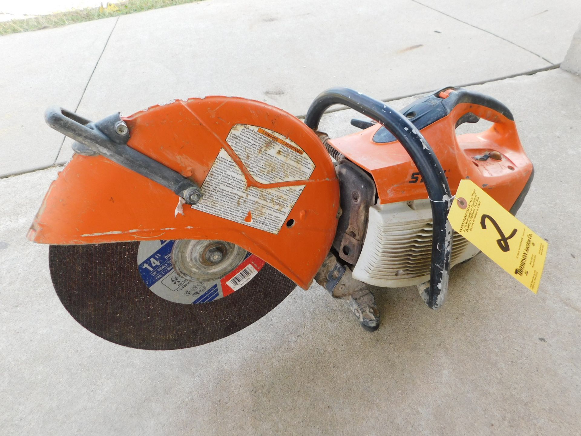 Stihl Model TS420 Gas-Powered Cut-Off Saw