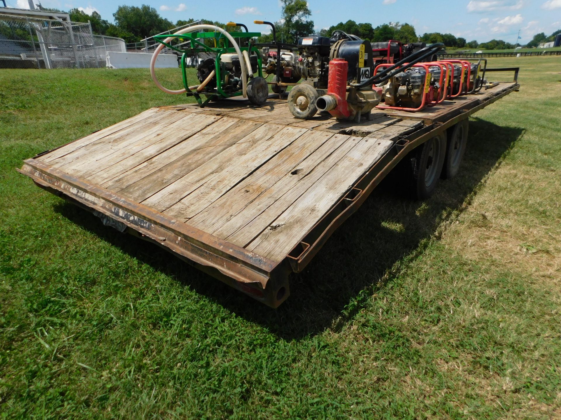 2010 Appalachian Tandem Axle Equipment Trailer, VIN 5Z5HF2223AS010397, 22' Overall Length, 18' Deck, - Image 4 of 25