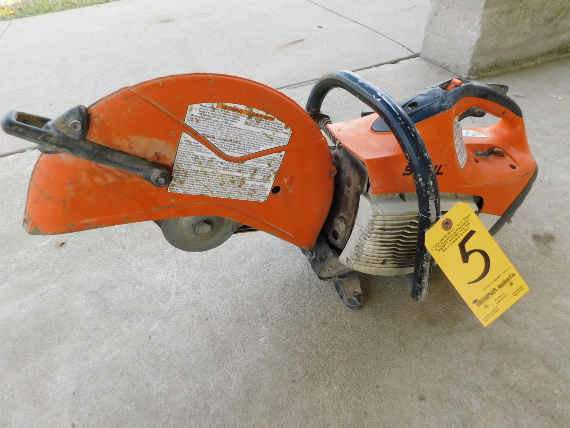 Stihl Model TS420 Gas-Powered Cut-Off Saw