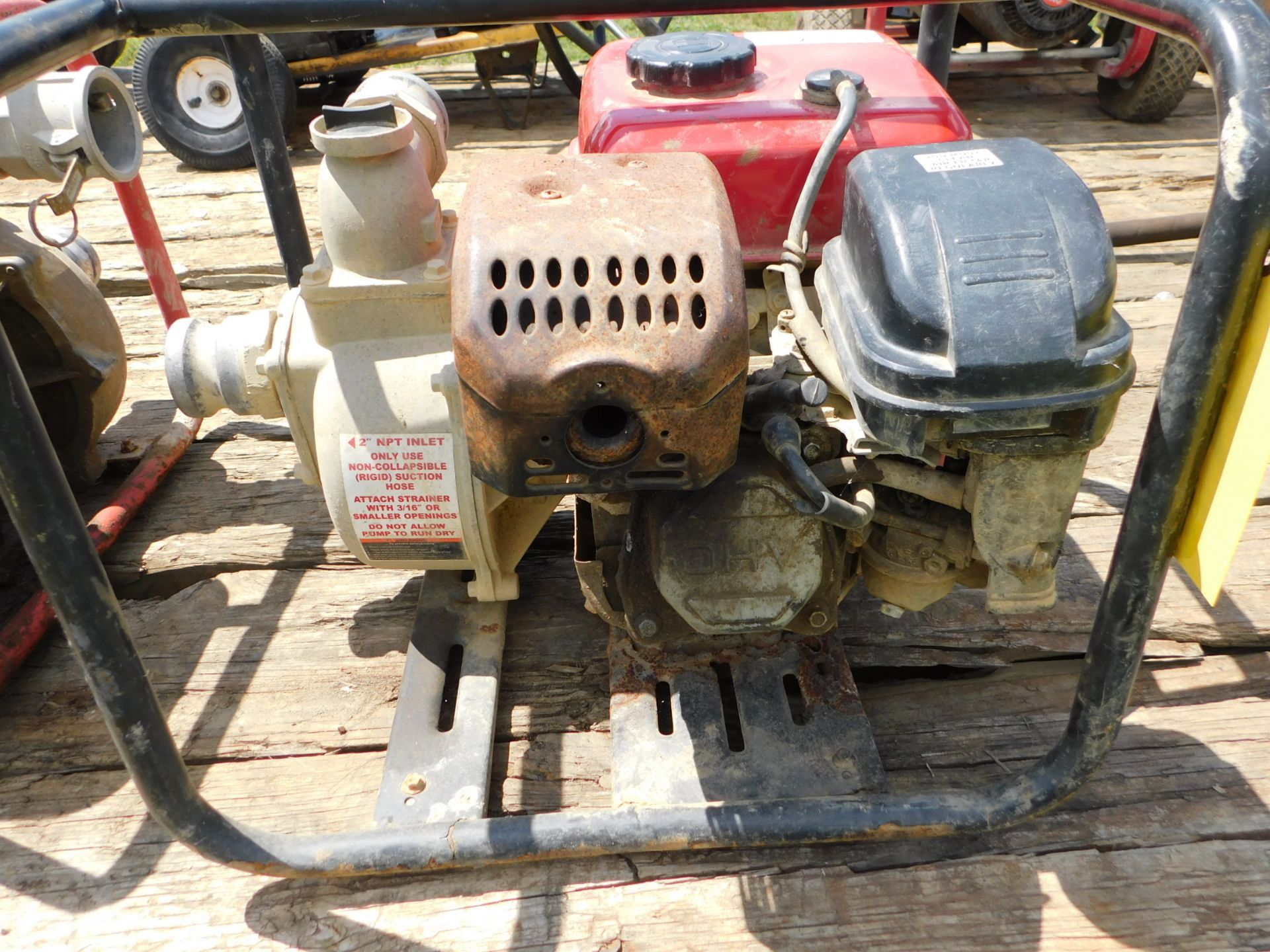Predator Gas-Powered Trash Pump with Honda GX 120 Engine - Image 4 of 4