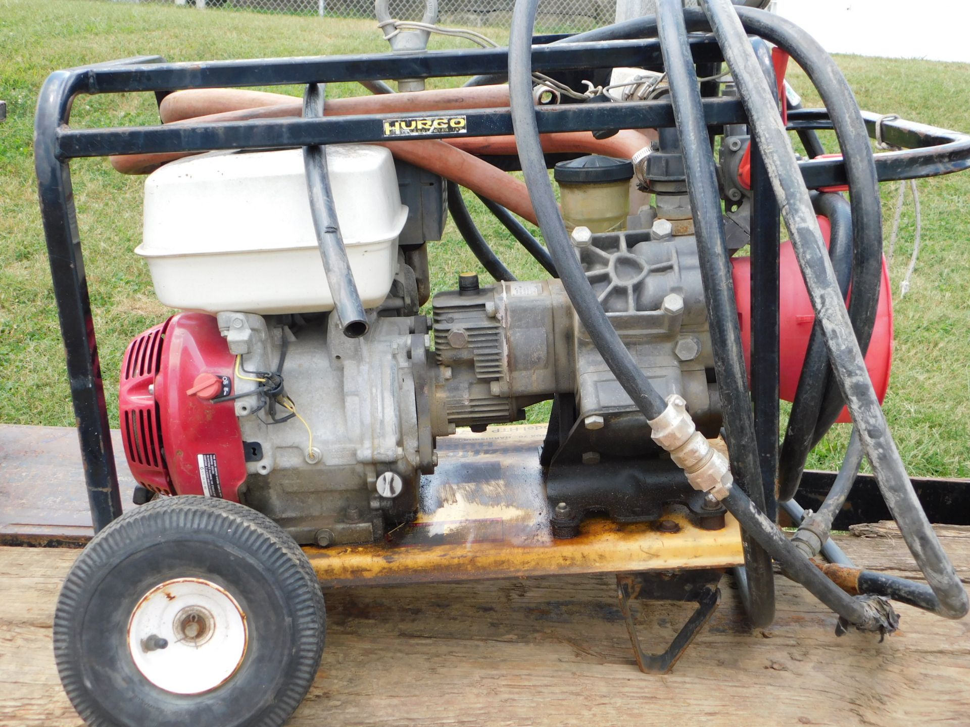 Hurco Model HTP-23-700H Gas-Powered Hydrostatic Test Pump with Honda GX 390 Engine - Image 6 of 7