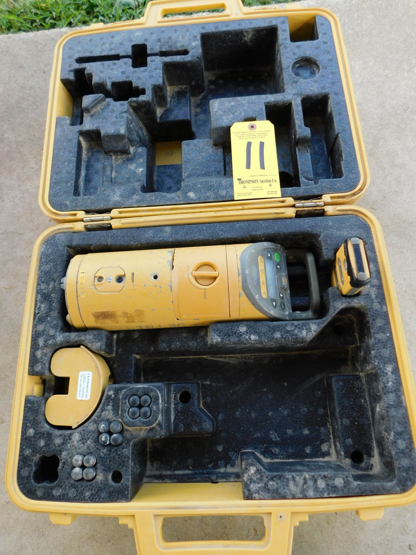 Topcon Model TP-L3G Pipe Laser with RC-200 Remote Control