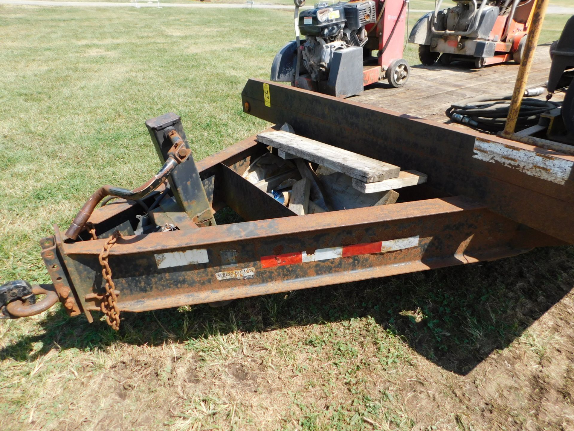 2010 US Built Trailers Tandem Axle Equipment Trailer, VIN 1U9BU1621A1114092, 21' Length, 16' Bed, 5' - Image 16 of 23