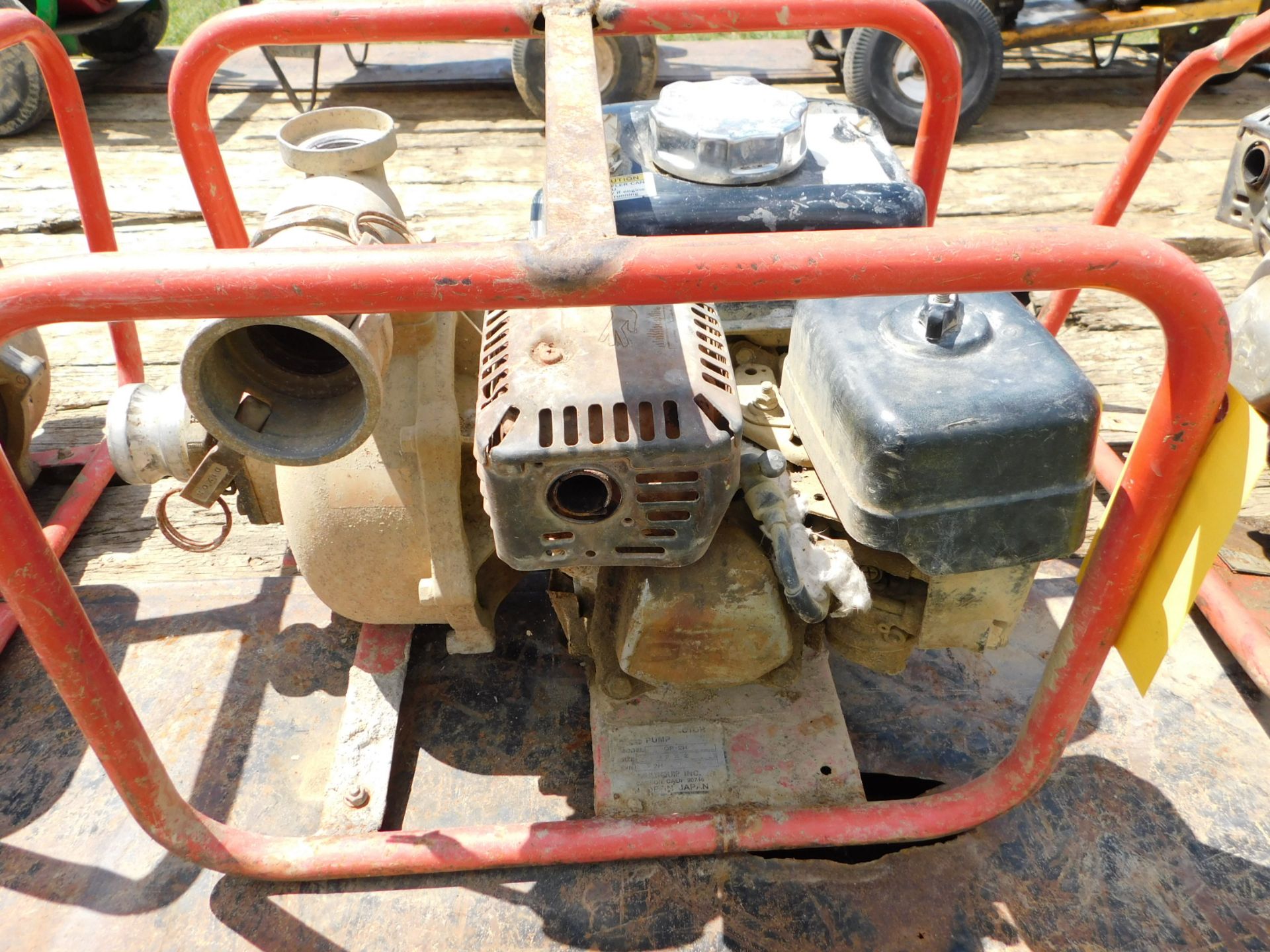 Multiquip Model QP-2H Gas-Powered Trash Pump, SN 2H-4072 with Honda GX 120 Engine - Image 4 of 4