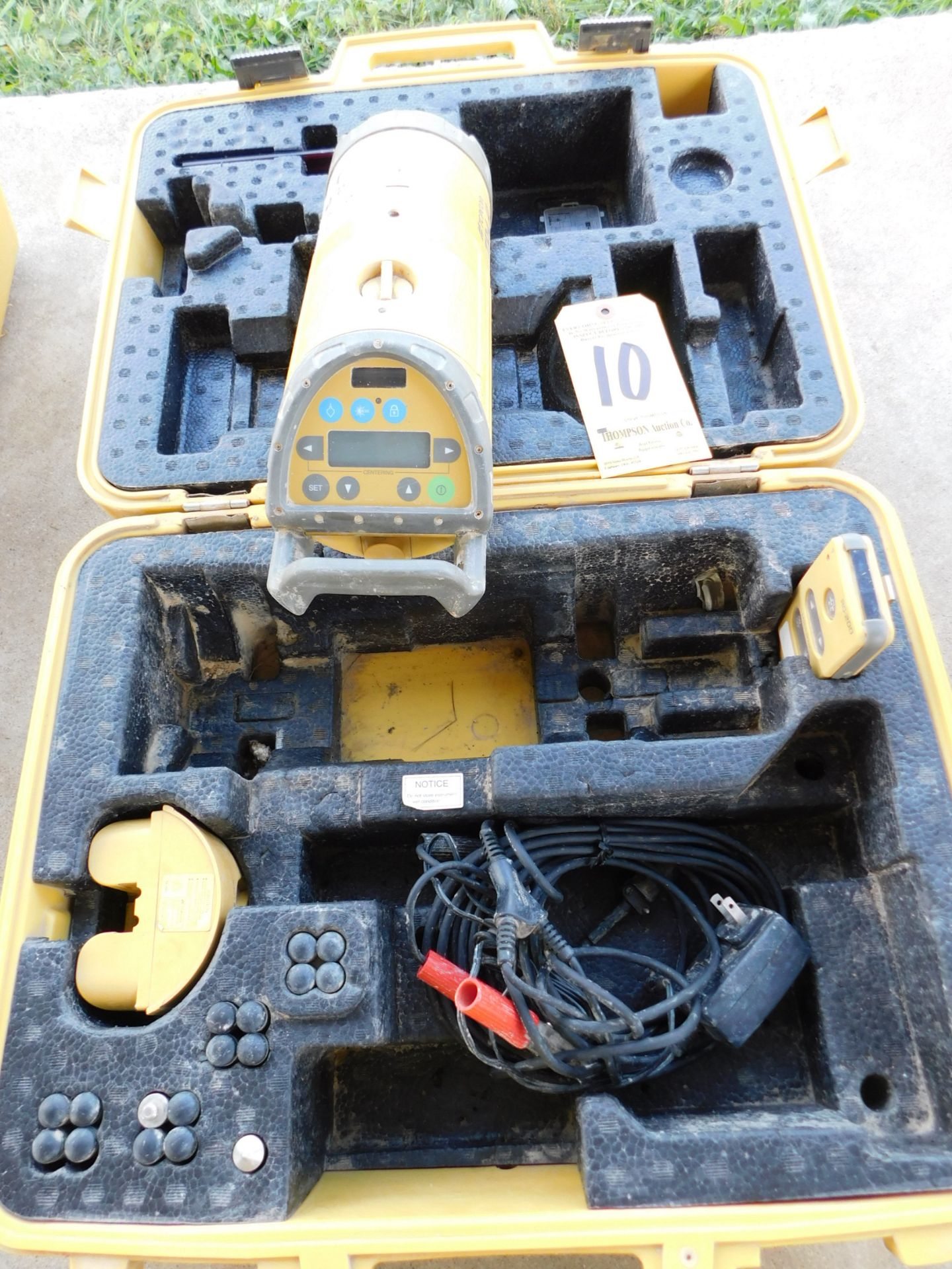 Topcon Model TP-L4 Pipe Laser with RC-200 Remote Control