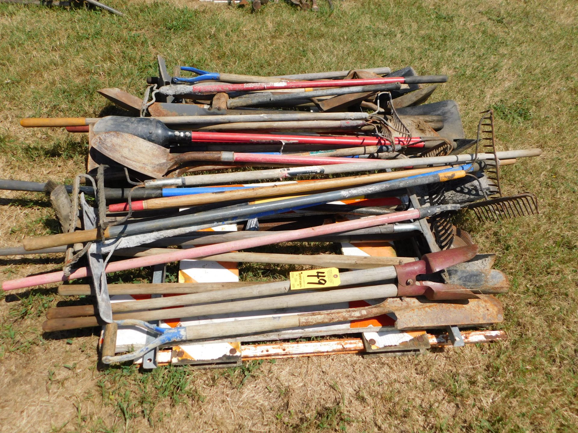 Shovels, Rakes, Post Hole Diggers, and Miscellaneous Tools