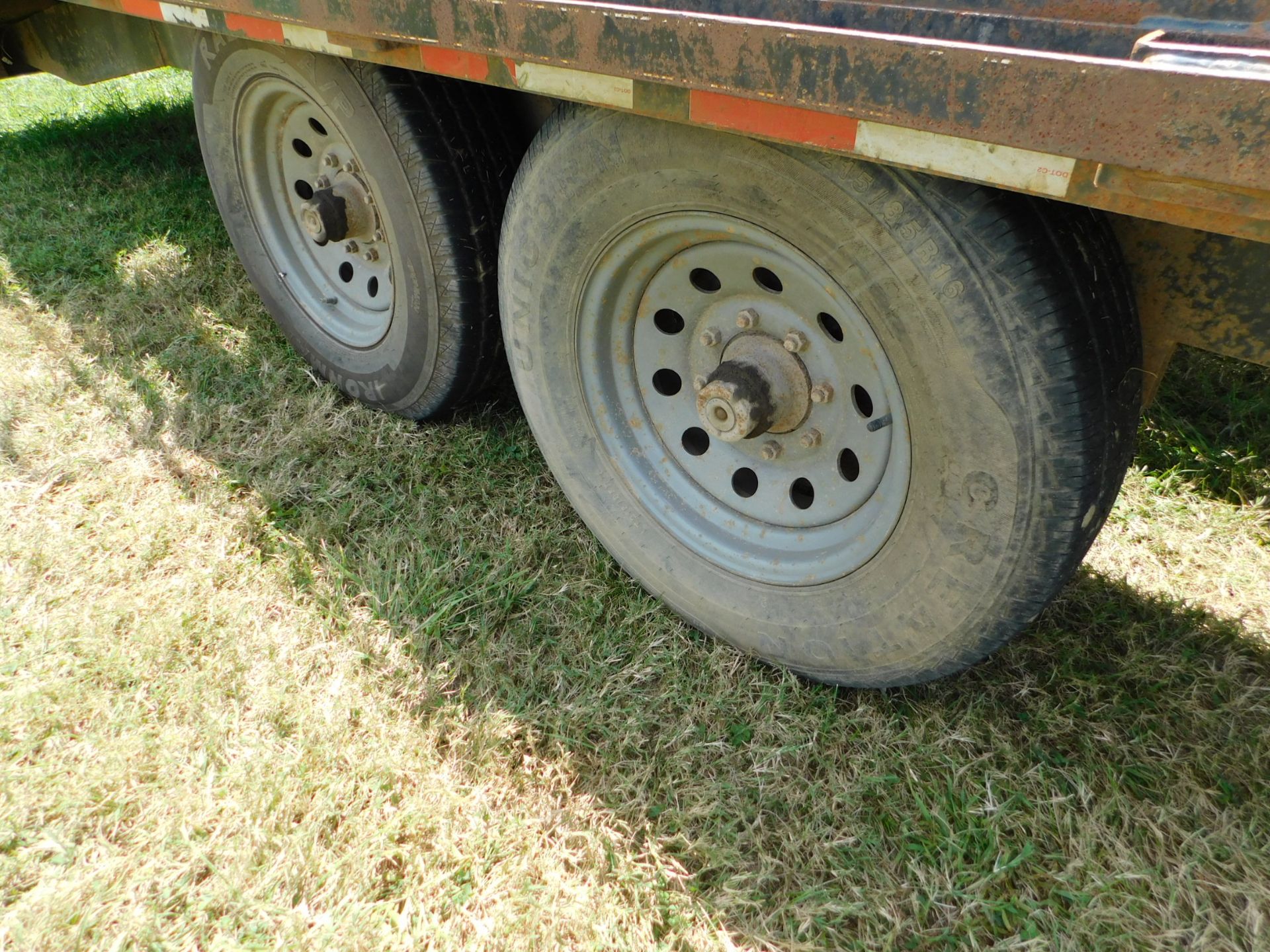 2010 Appalachian Tandem Axle Equipment Trailer, VIN 5Z5HF2223AS010397, 22' Overall Length, 18' Deck, - Image 2 of 25