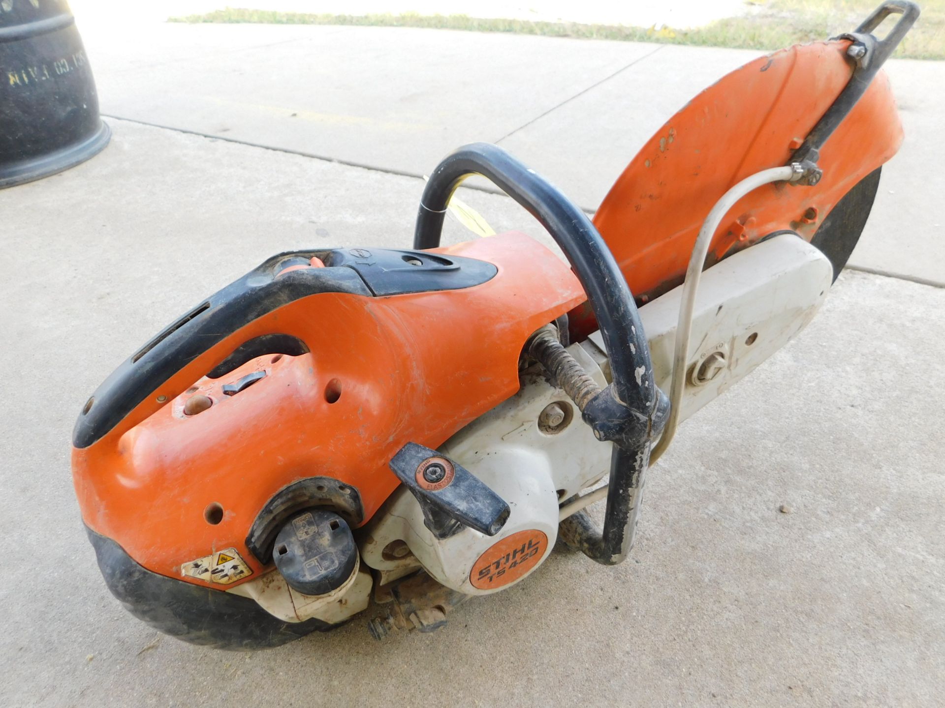 Stihl Model TS420 Gas-Powered Cut-Off Saw - Image 5 of 7