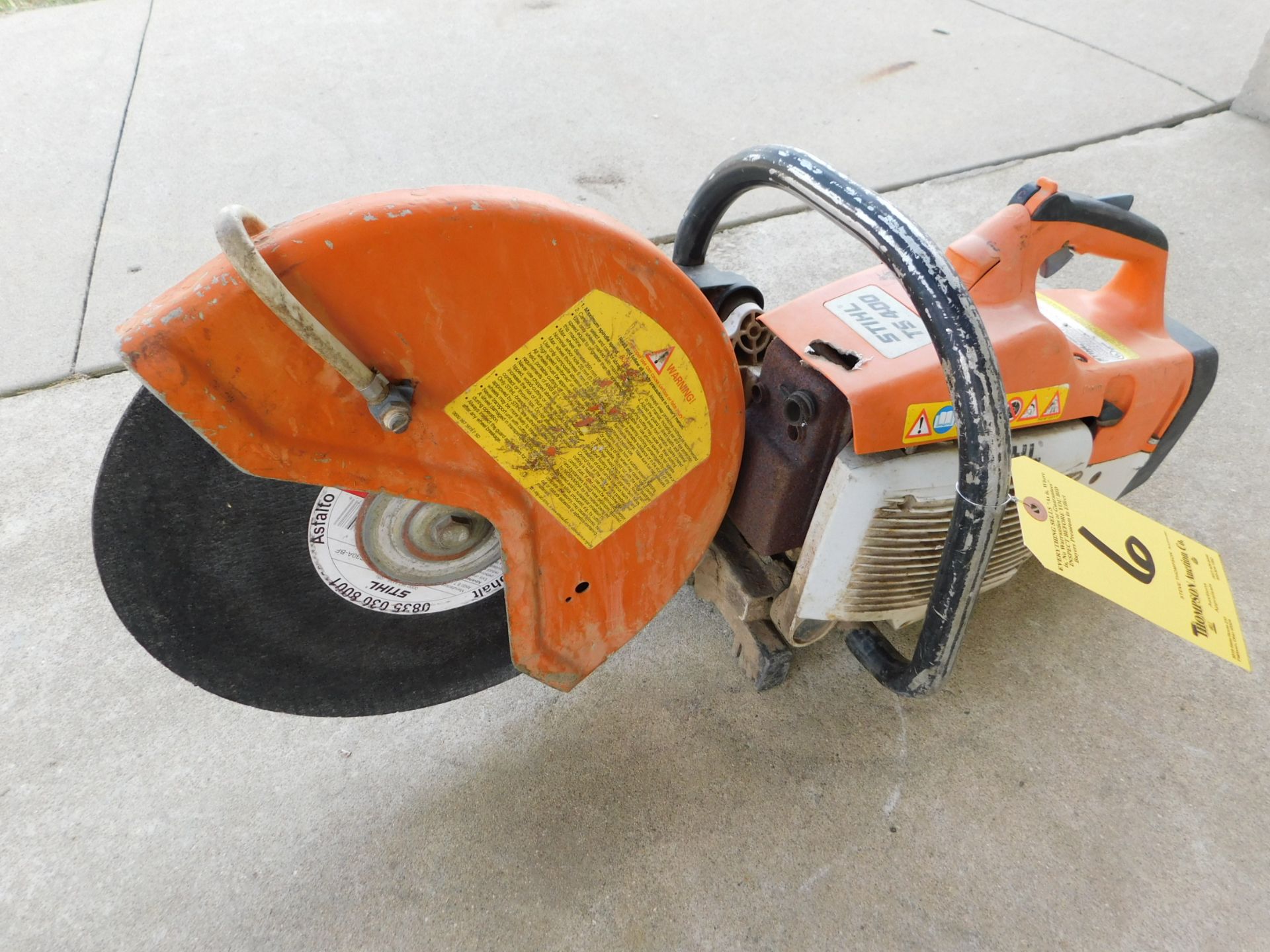 Stihl Model TS400 Gas-Powered Cut-Off Saw