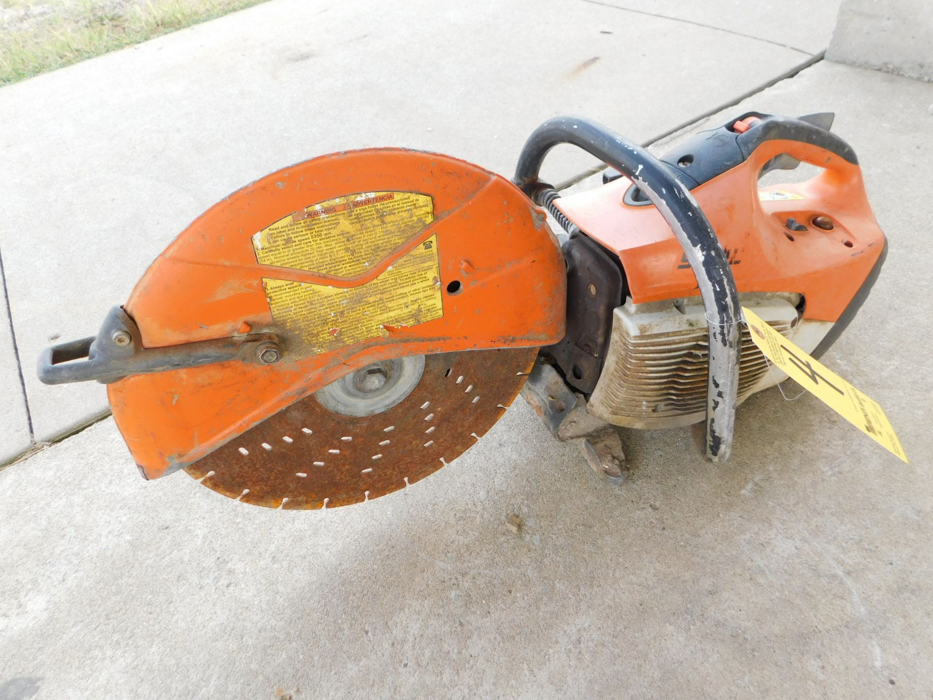 Stihl Model TS420 Gas-Powered Cut-Off Saw