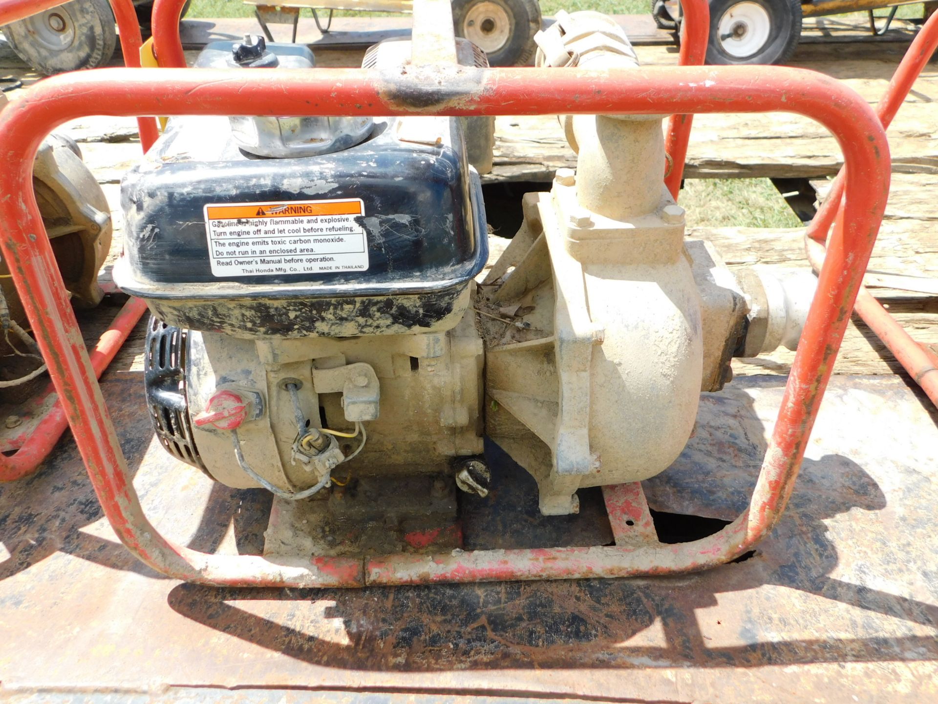 Multiquip Model QP-2H Gas-Powered Trash Pump, SN 2H-4072 with Honda GX 120 Engine - Image 2 of 4