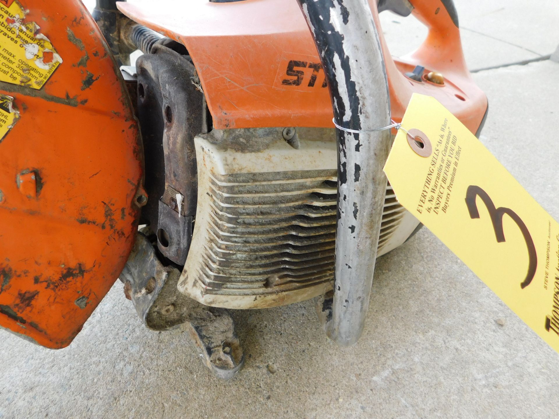 Stihl Model TS420 Gas-Powered Cut-Off Saw - Image 2 of 8