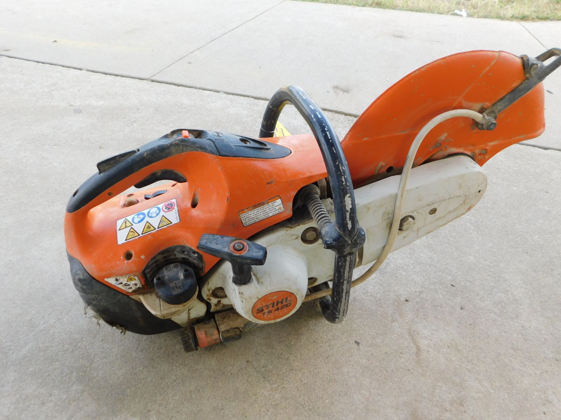 Stihl Model TS420 Gas-Powered Cut-Off Saw - Image 5 of 7