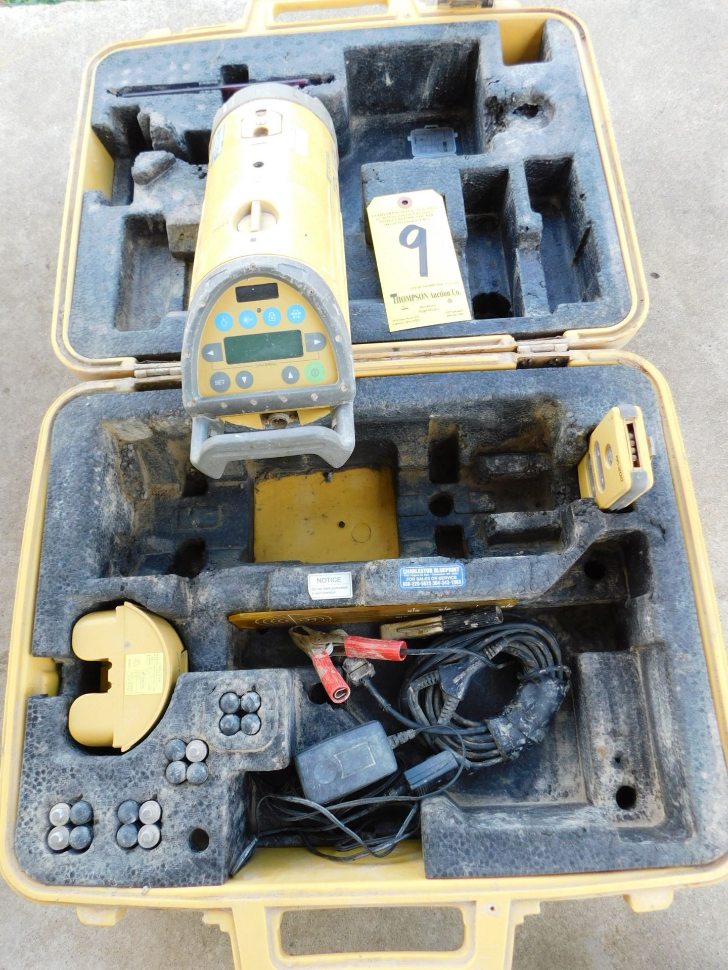 Topcon Model TP-L4 AV Pipe Laser with RC-200 Remote Control