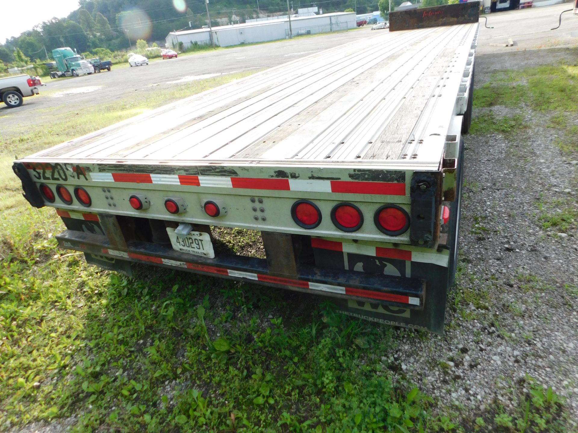 2008 Fontaine Drop Deck Trailer, Model 1DFT7-8048WSAWk - Image 9 of 19