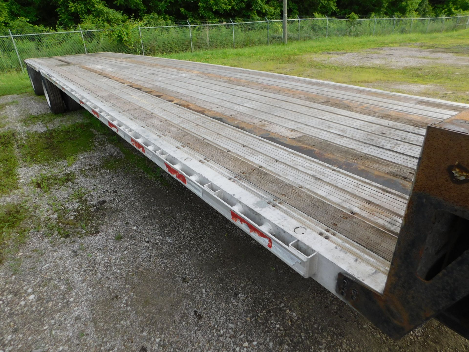 2008 Fontaine Drop Deck Trailer, Model 1DFT7-8048WSAWk - Image 3 of 19