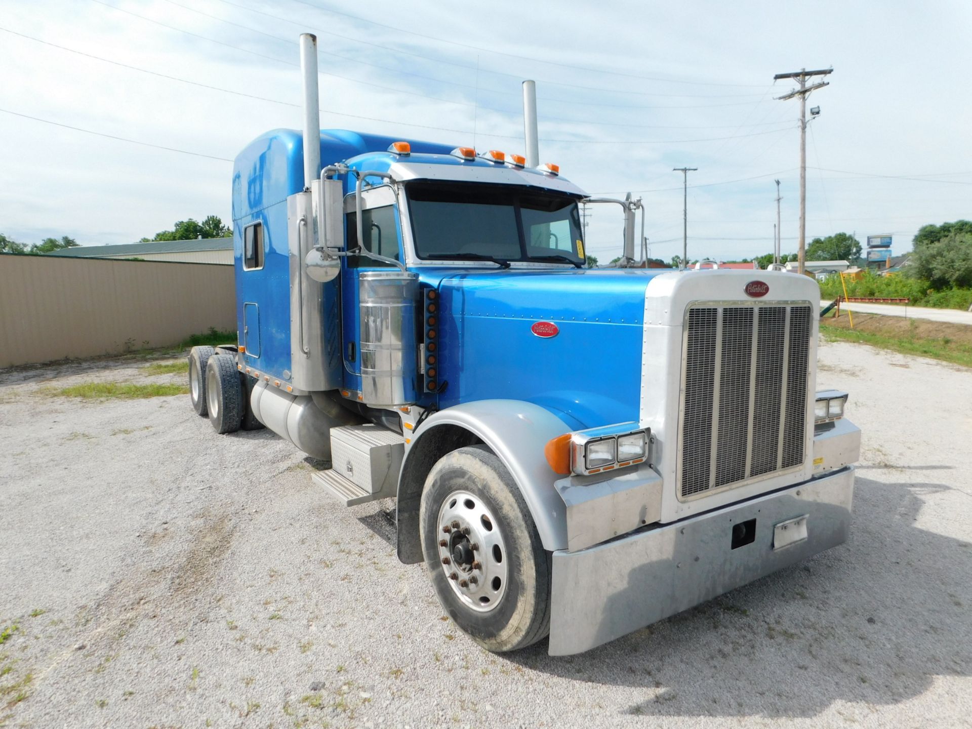 2007 Peterbilt Model 379 Sleeper Semi Truck, Cat ACERT Diesel Engine, 2018 Complete Engine