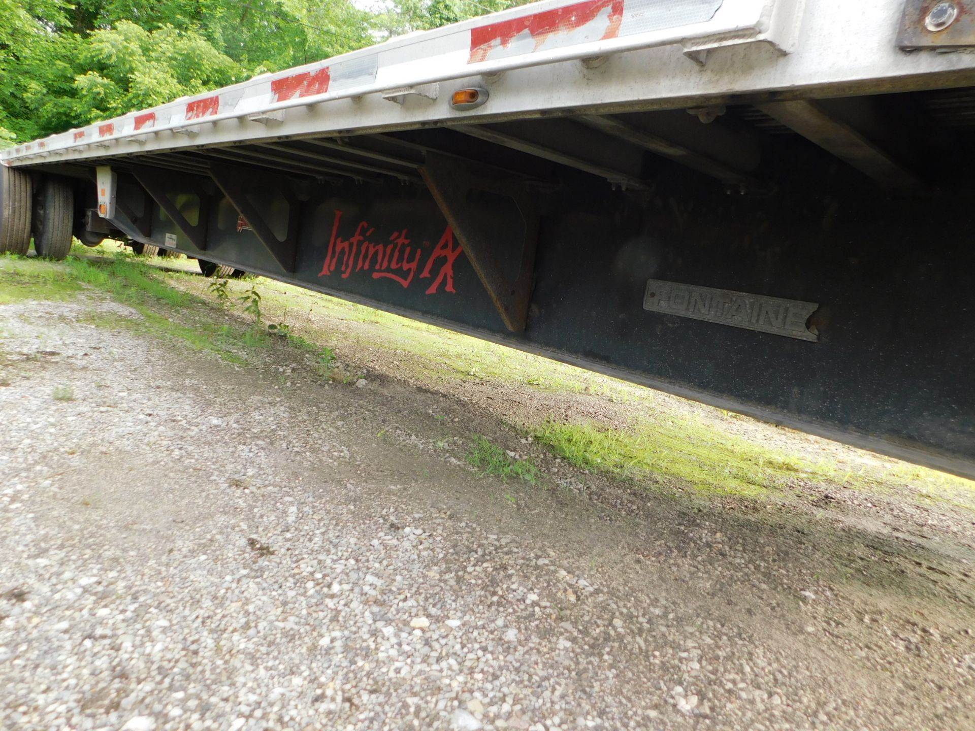 2008 Fontaine Drop Deck Trailer, Model 1DFT7-8048WSAWk - Image 5 of 19