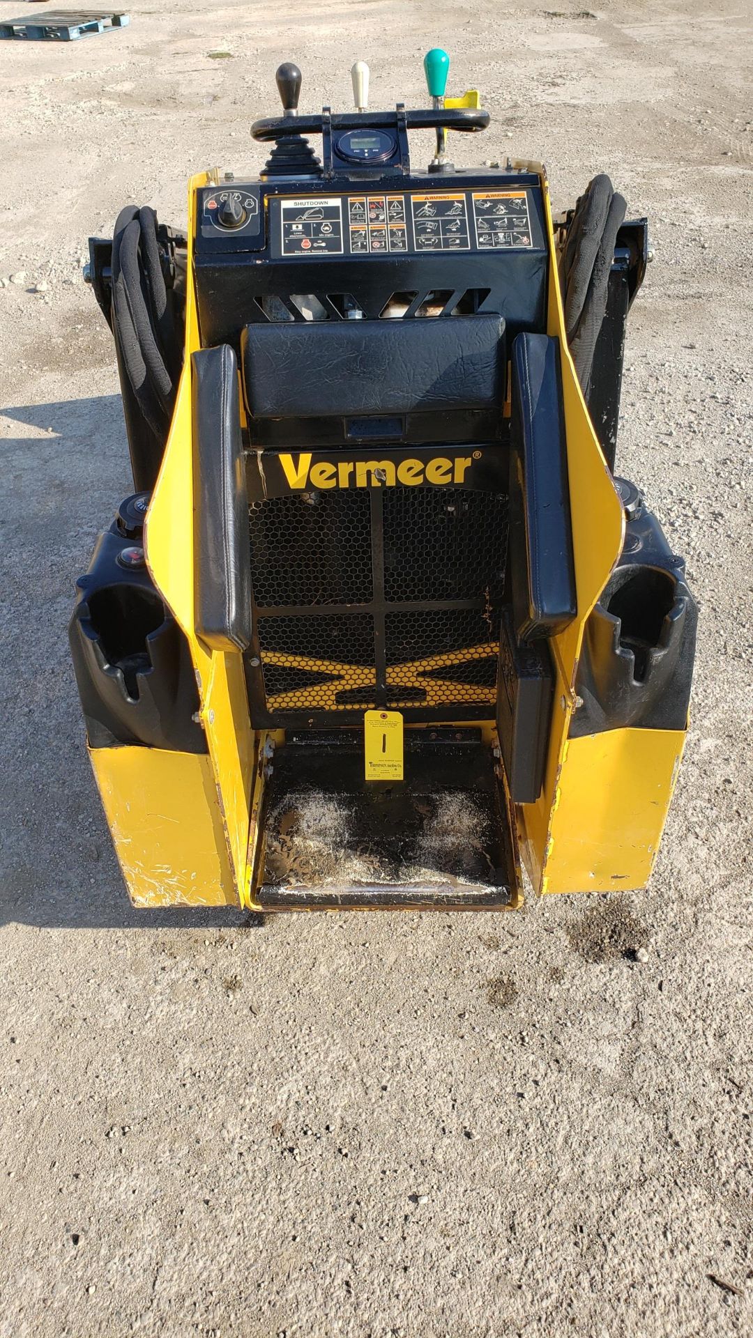 Vermeer CTX 100 Mini Skid Steer Loader, Kohler 40 HP Diesel, 48” Bucket s/n 1VRZ080HXH1000491, 963 - Image 6 of 8