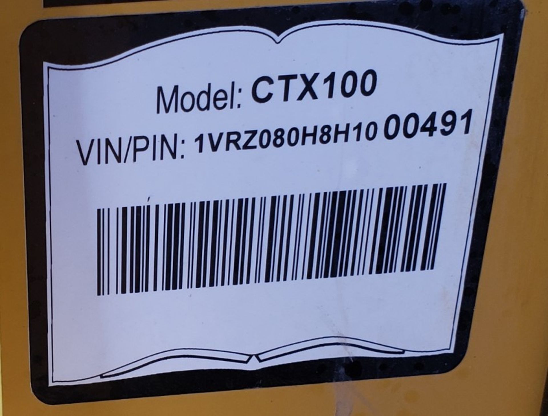 Vermeer CTX 100 Mini Skid Steer Loader, Kohler 40 HP Diesel, 48” Bucket ...