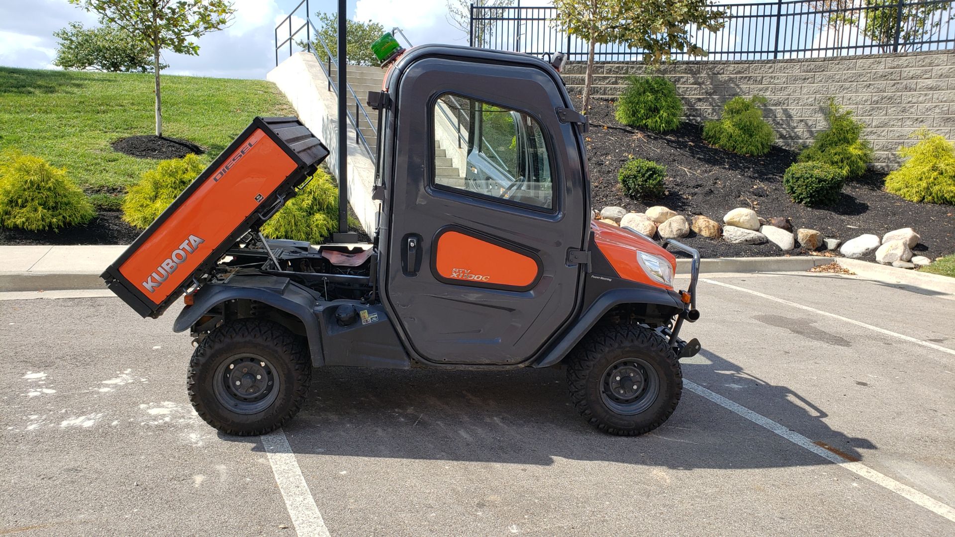 2017 Kubota RTV Model RTVX1100CWL-H, 4 x 4, Diesel, Climate Controlled Enclosed Cab, VTX-H - Image 9 of 18