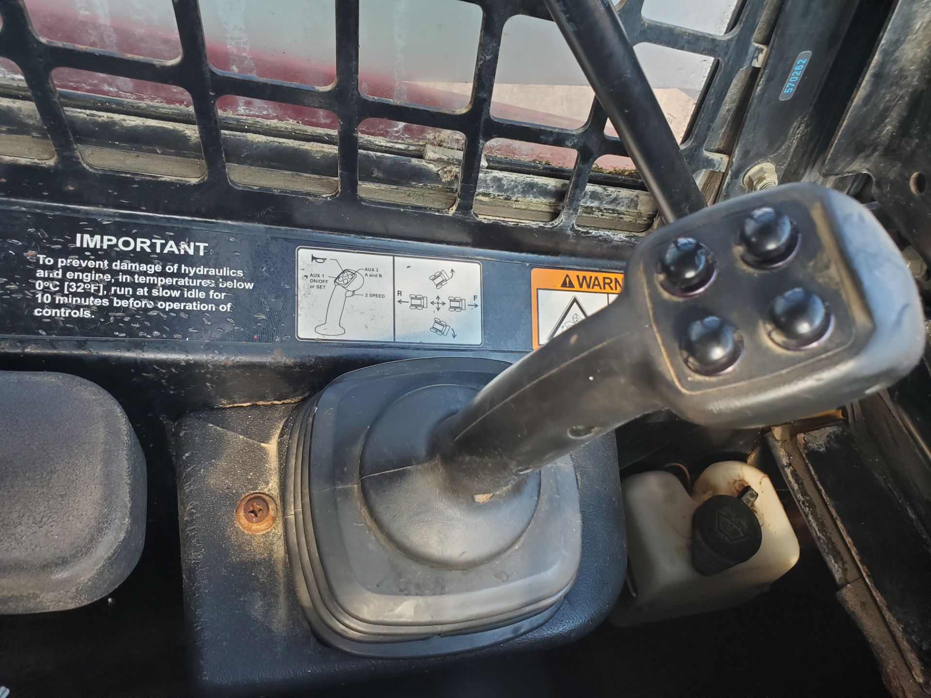 2008 John Deere 325 Skid Steer, Joystick Controls, 1,752 Hours,s/n T00325K166404, 90” Bucket - Image 13 of 15