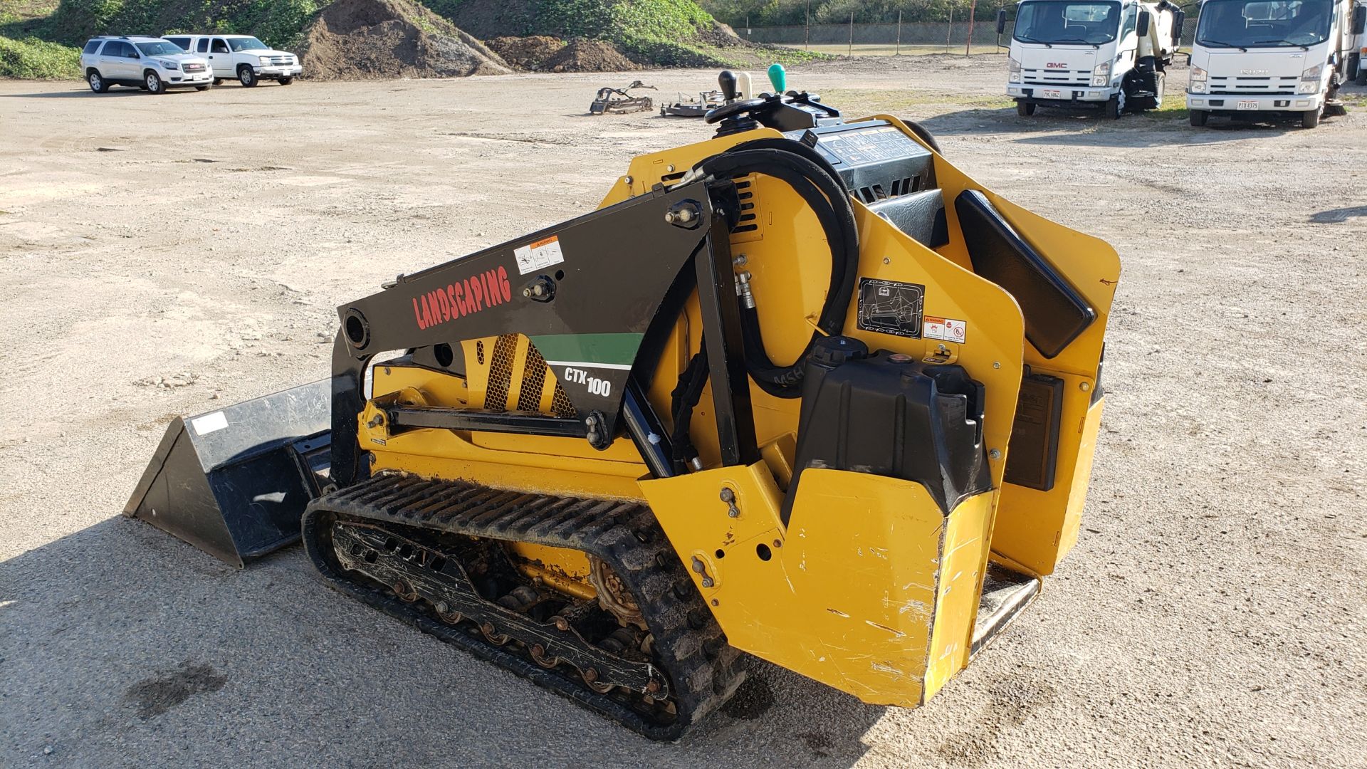 Vermeer CTX 100 Mini Skid Steer Loader, Kohler 40 HP Diesel, 48” Bucket s/n 1VRZ080HXH1000489, 883 - Image 6 of 9