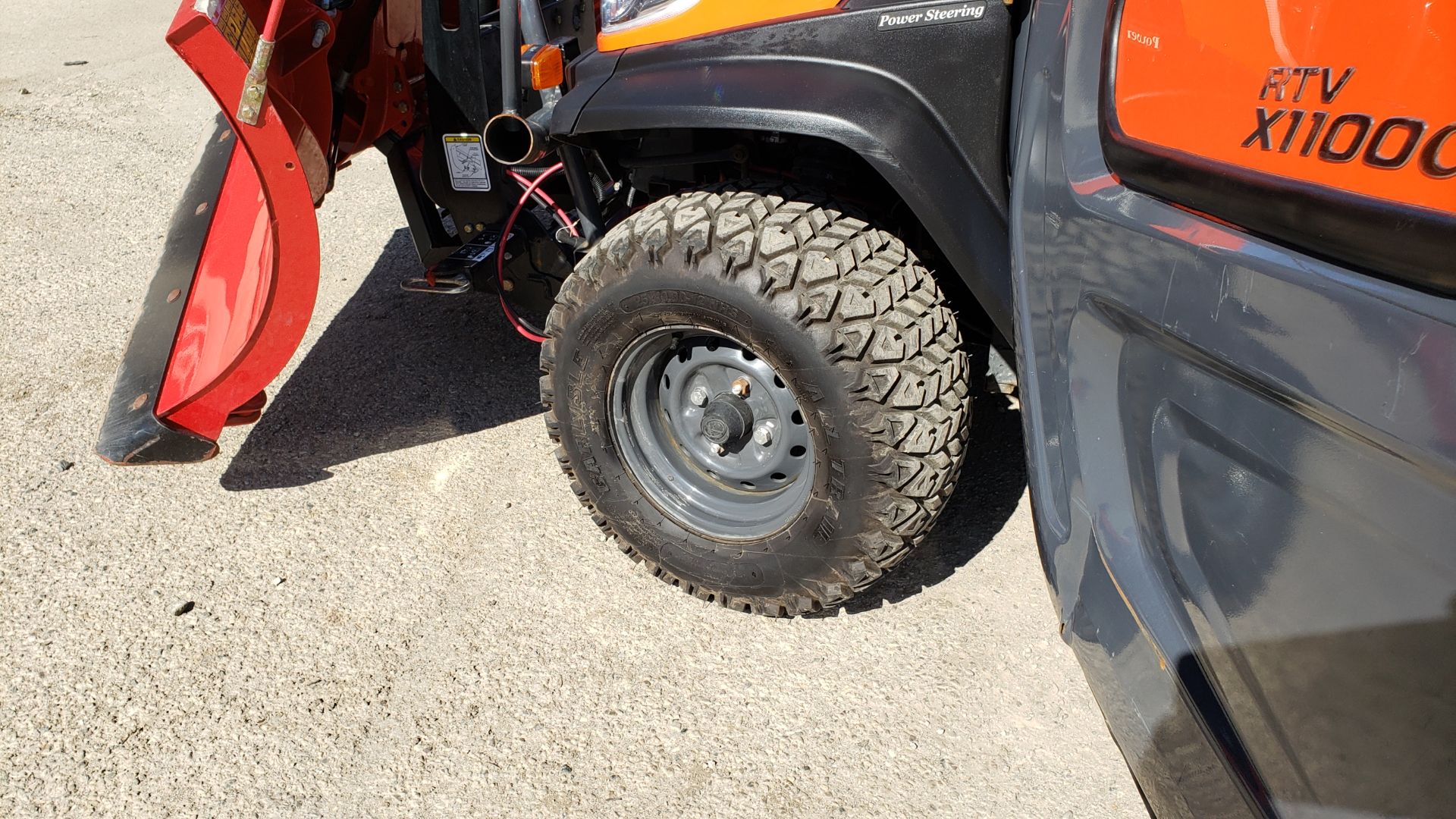 2017 Kubota RTV Model RTVX1100CWL-H, 4 x 4, Diesel, Climate Controlled Enclosed Cab, VTX-H - Image 13 of 18