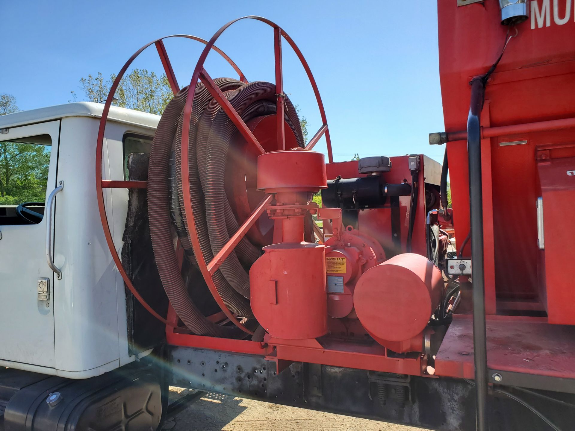 1998 Finn Model AEM808 Mulch Blower, s/n RRA-232, with Remote 100’ Hose, John Deere 4.5 Liter Diesel - Image 10 of 25