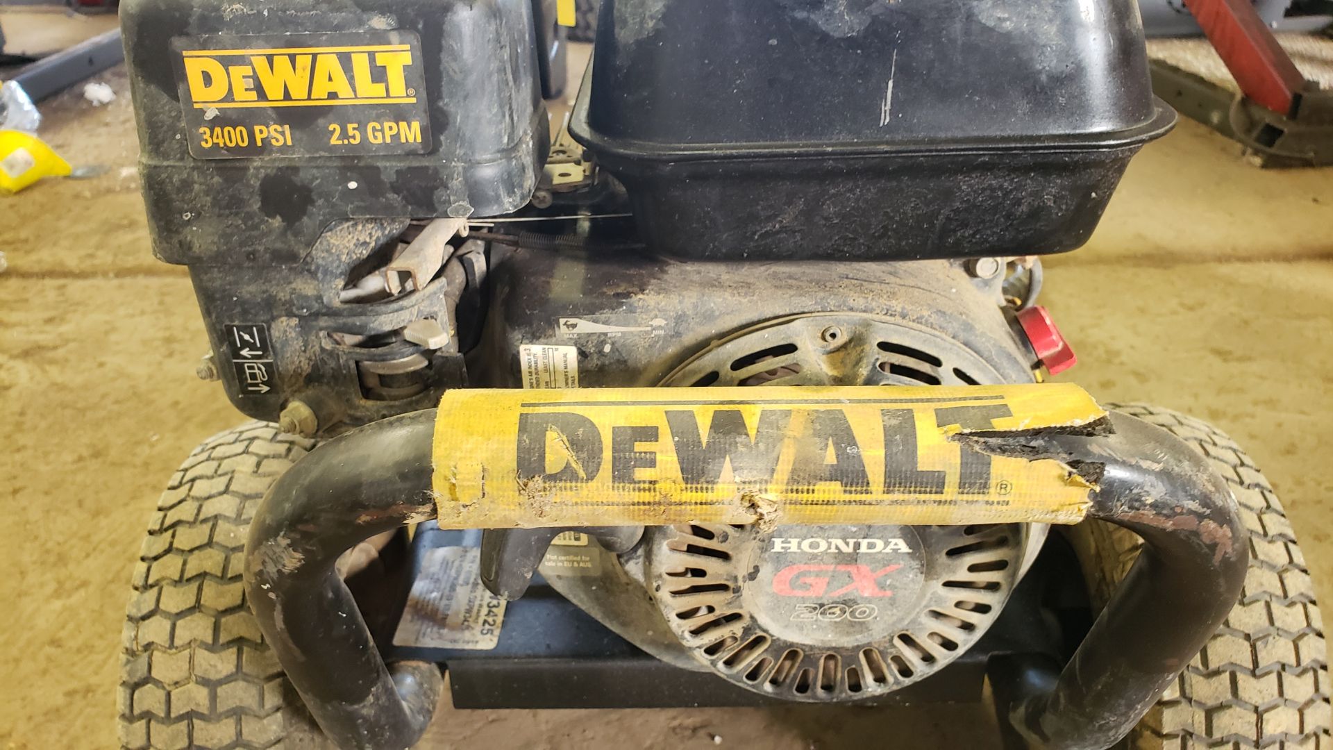 Dewalt 3400 PSI Gas Powered Pressure Washer - Image 2 of 2