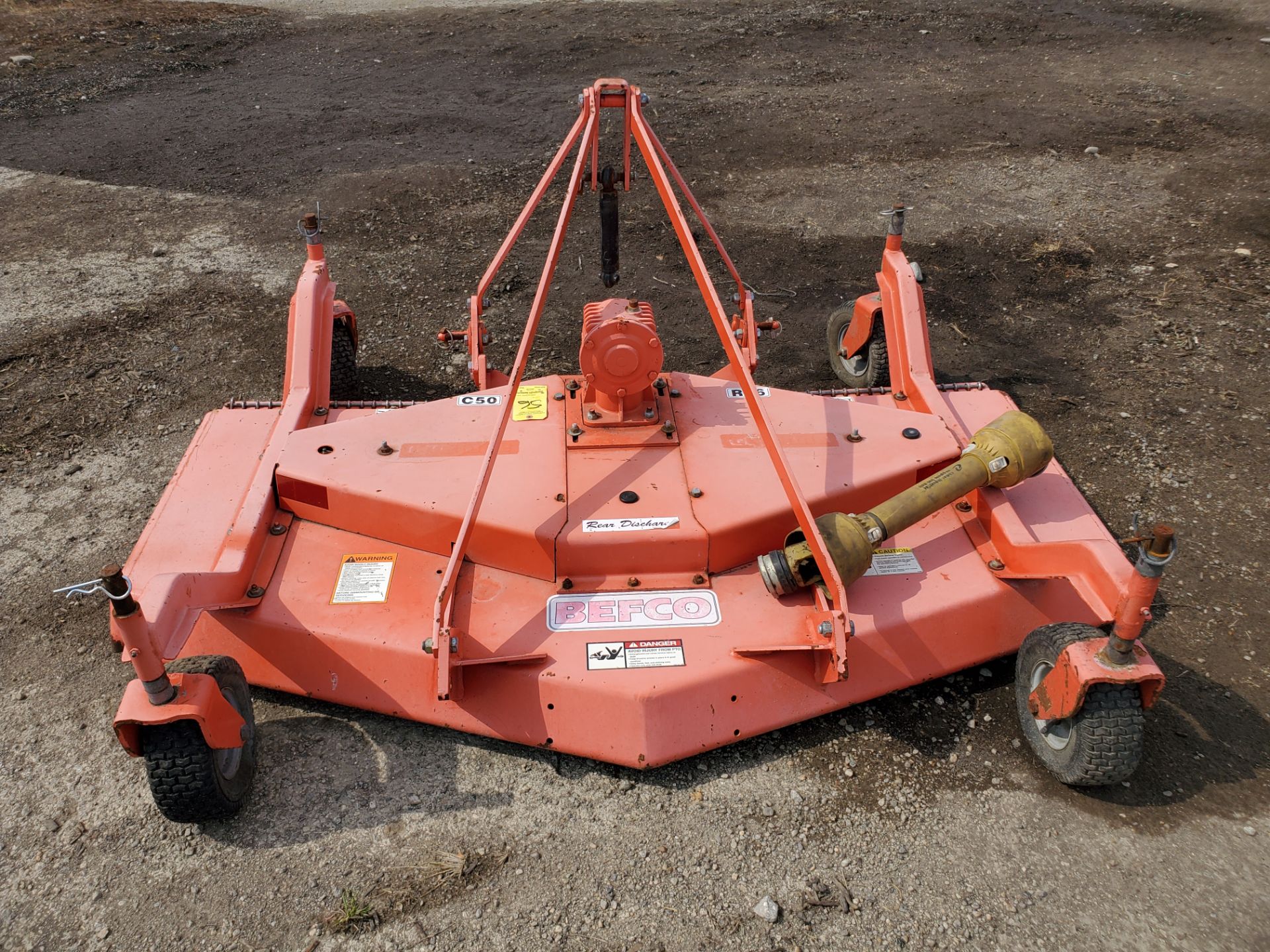 Befco 72" Finish Mower Model 17-C50-RD6 - Image 2 of 2