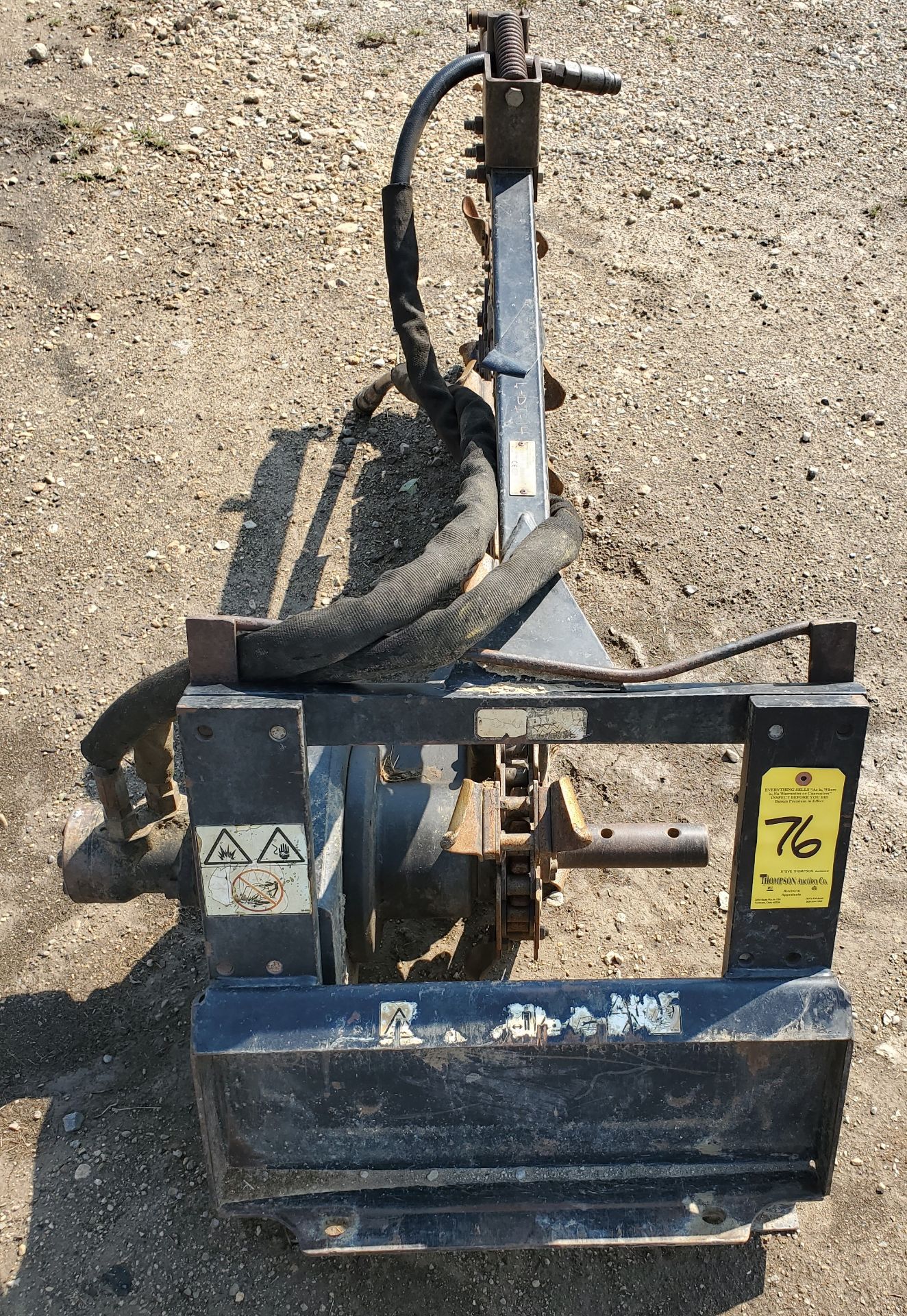 Toro 48" Trenching Attachment