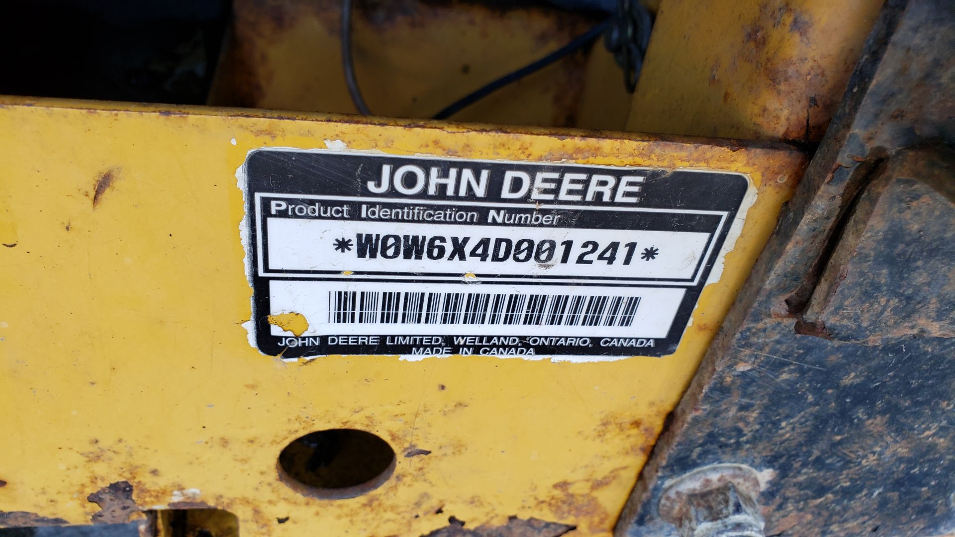 John Deere 6 x 4 Gator Model WOW6X4, s/n WOW6X4D001241, Diesel - Image 6 of 11
