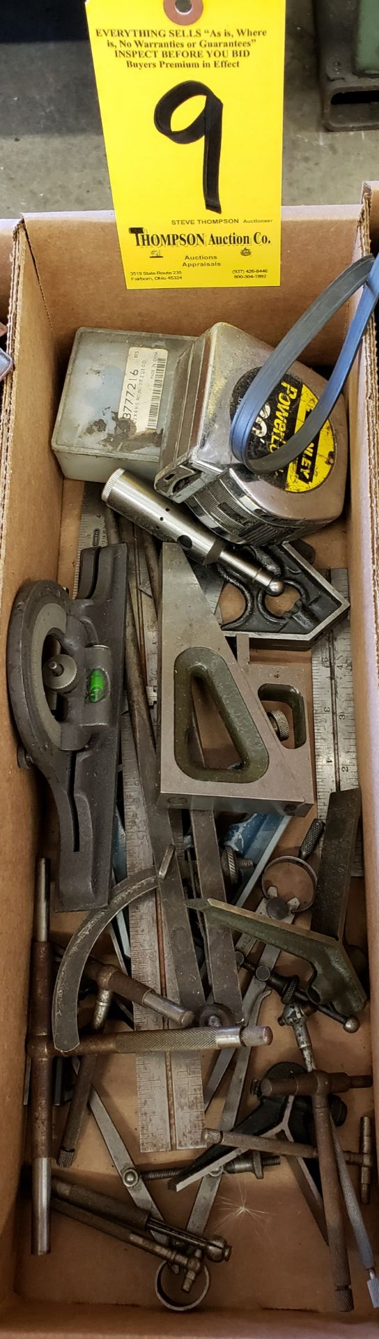 Plane Gage, Scale and Calipers