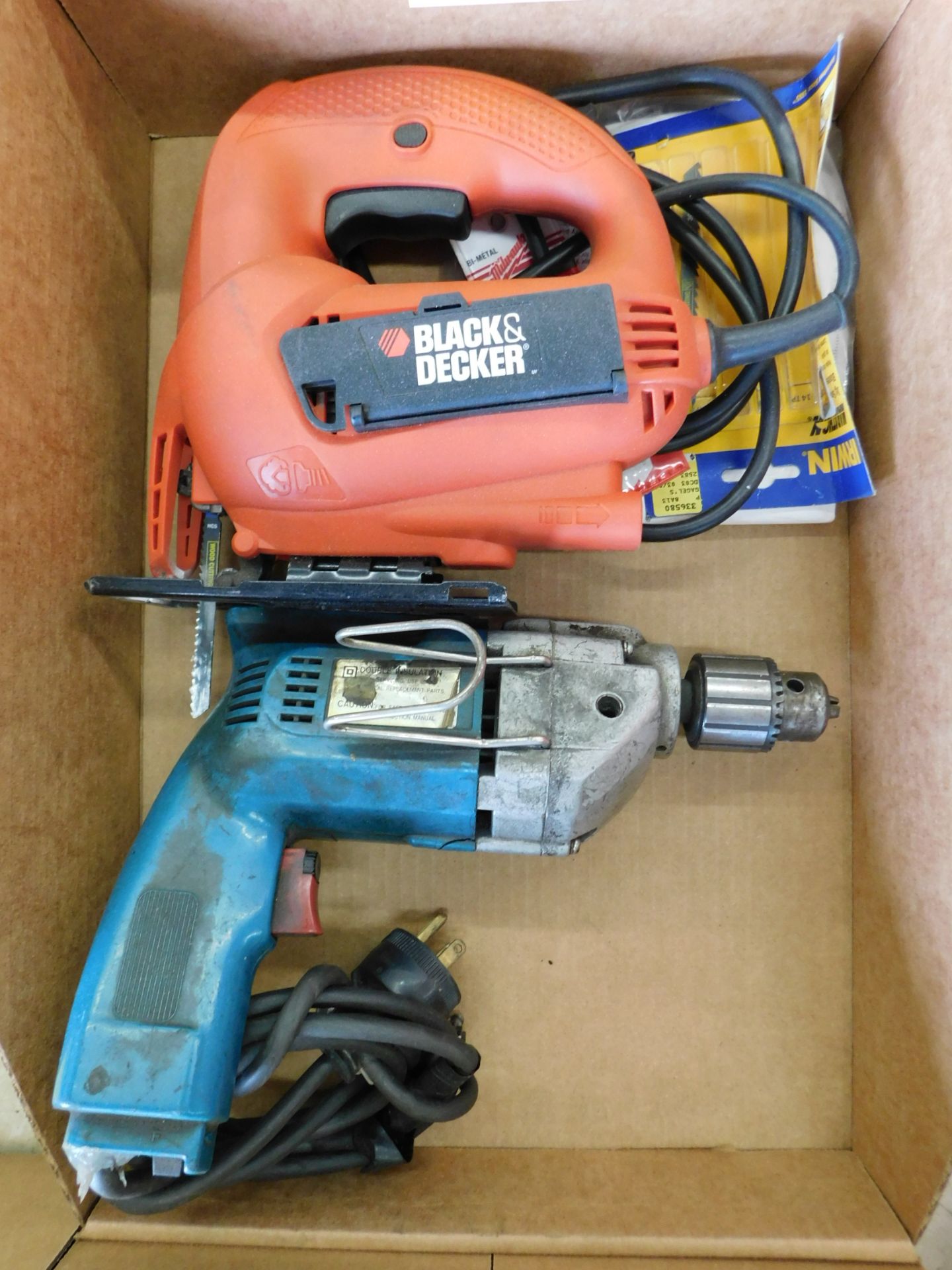 Cannon Electric Drill and Black & Decker Jig Saw