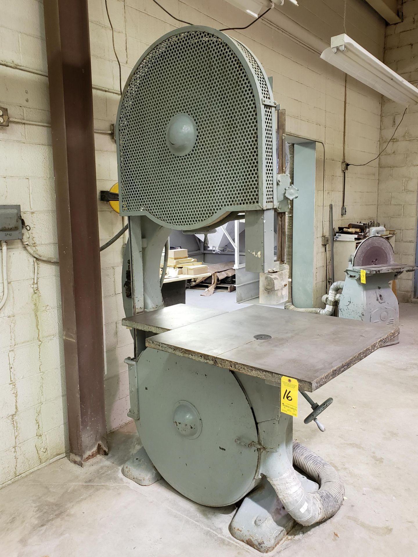 Tannewitz 36" Bandsaw Type GH S/N 5278, 220 v., 3 PH, Loading Cost $150